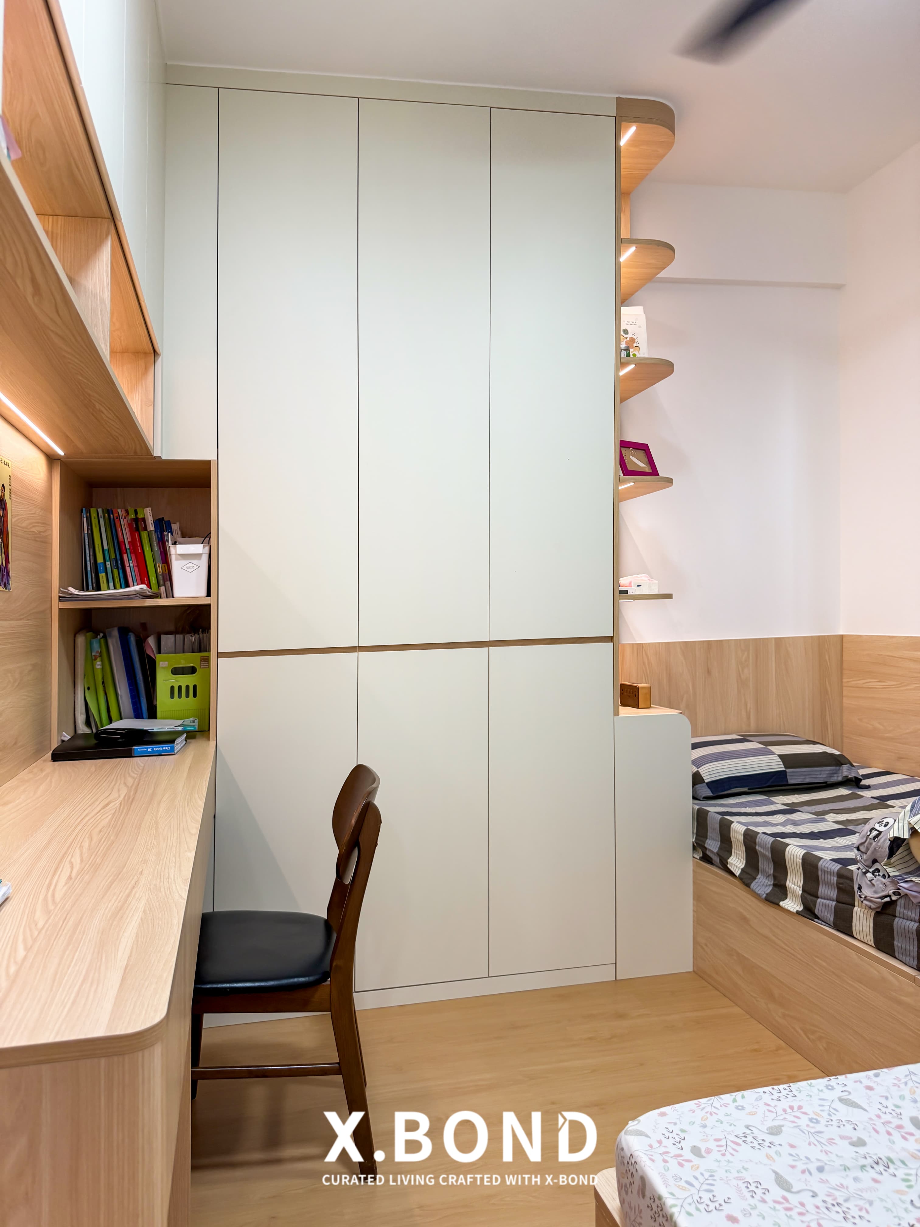 Space-Savvy Modern Wood Full Home Condo in Choa Chu Kang