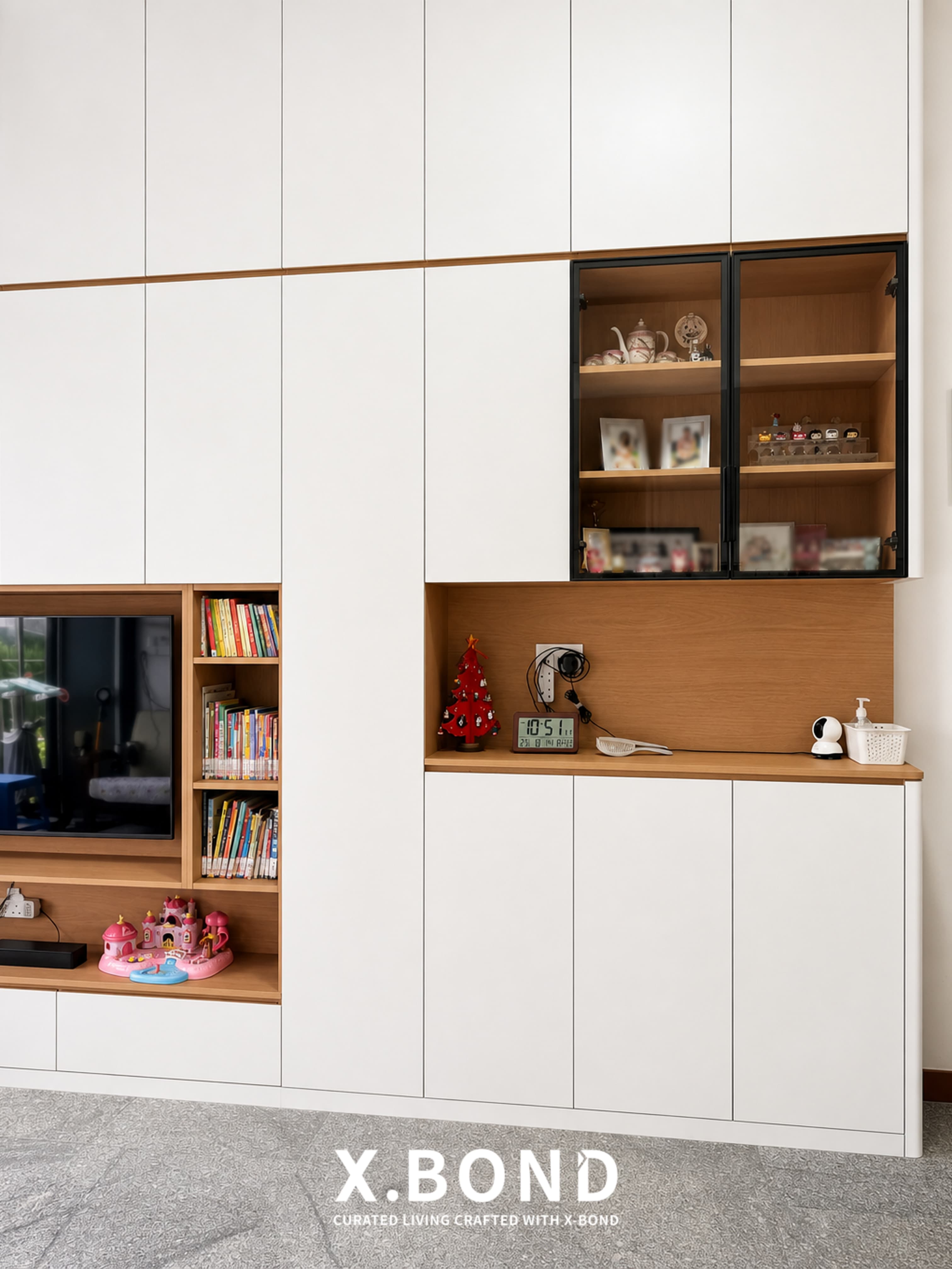 Modern Minimalist Condo Living Space in Eco Sanctuary