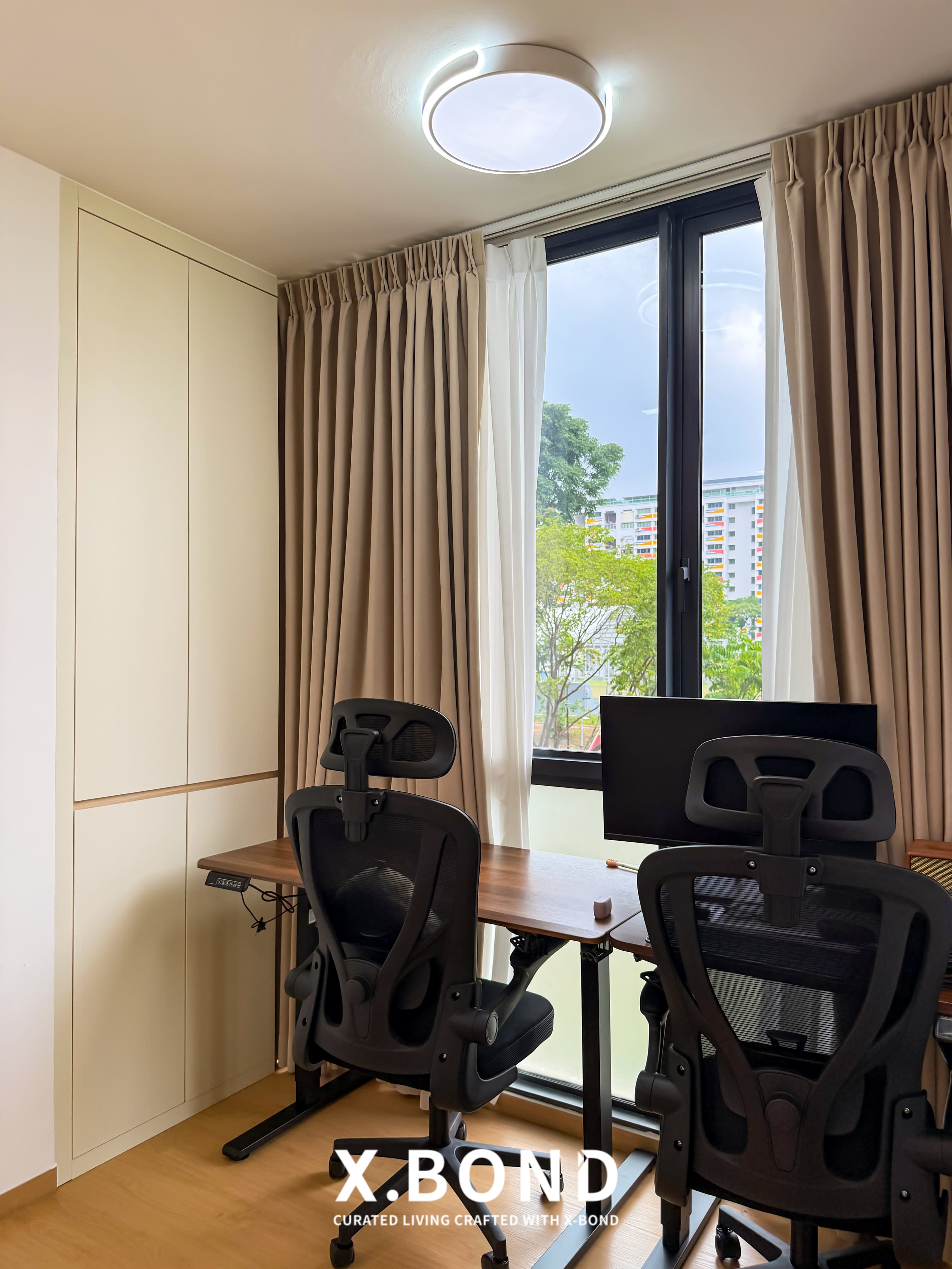 Space-Savvy Modern Wood Full Home Condo in Choa Chu Kang