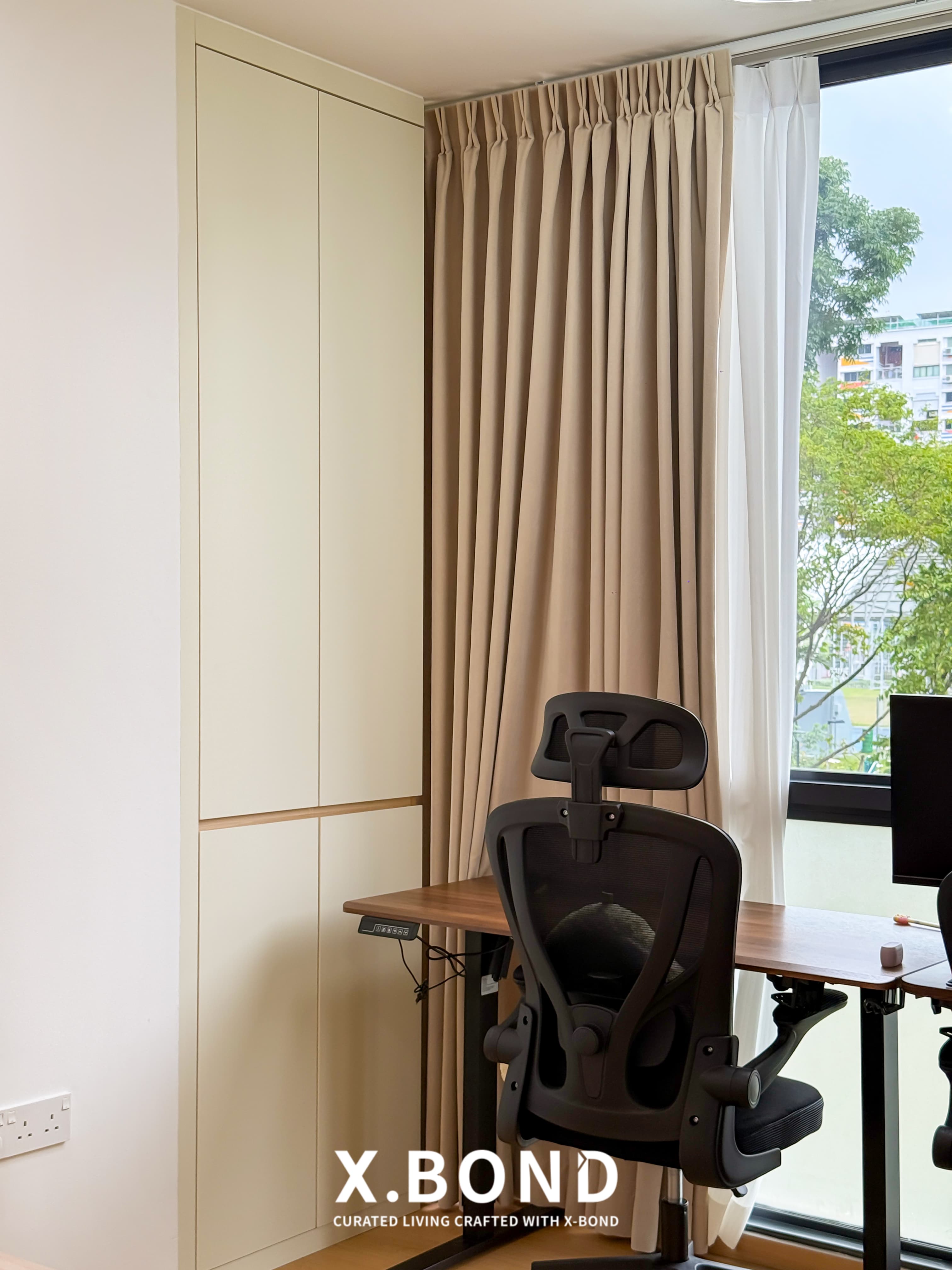 Space-Savvy Modern Wood Full Home Condo in Choa Chu Kang
