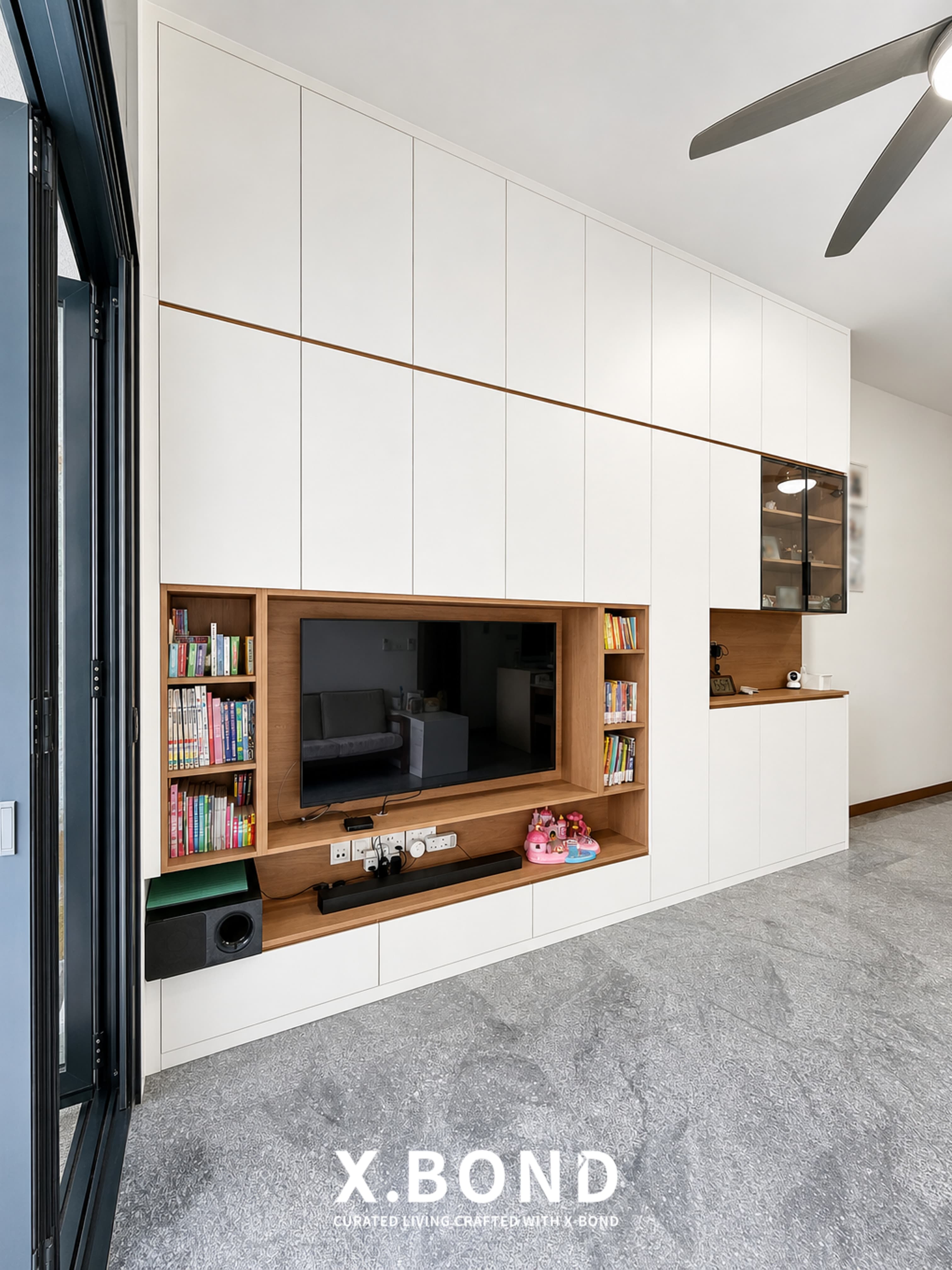 Modern Minimalist Condo Living Space in Eco Sanctuary