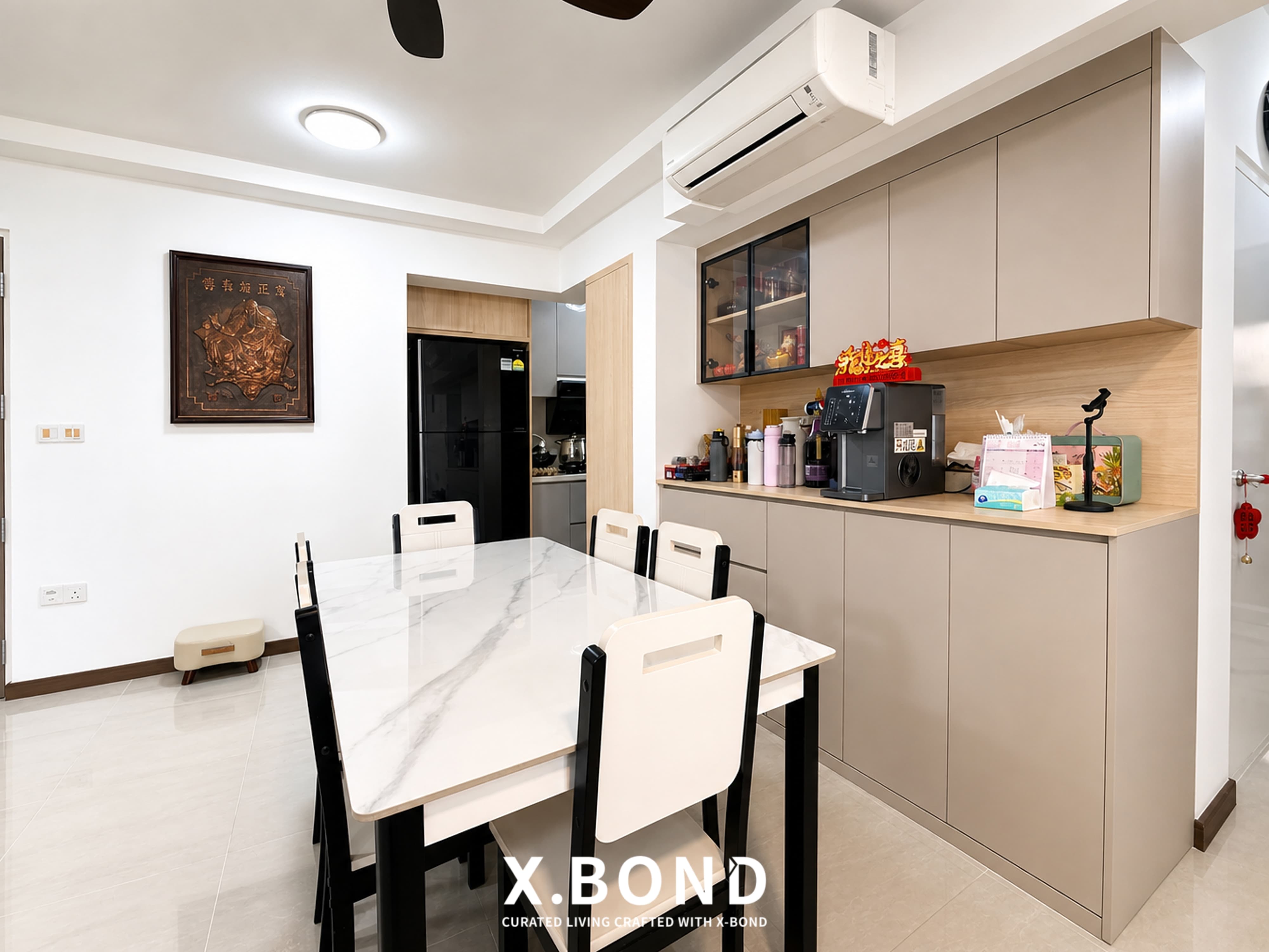 Warm Minimalist HDB in Tengah Central