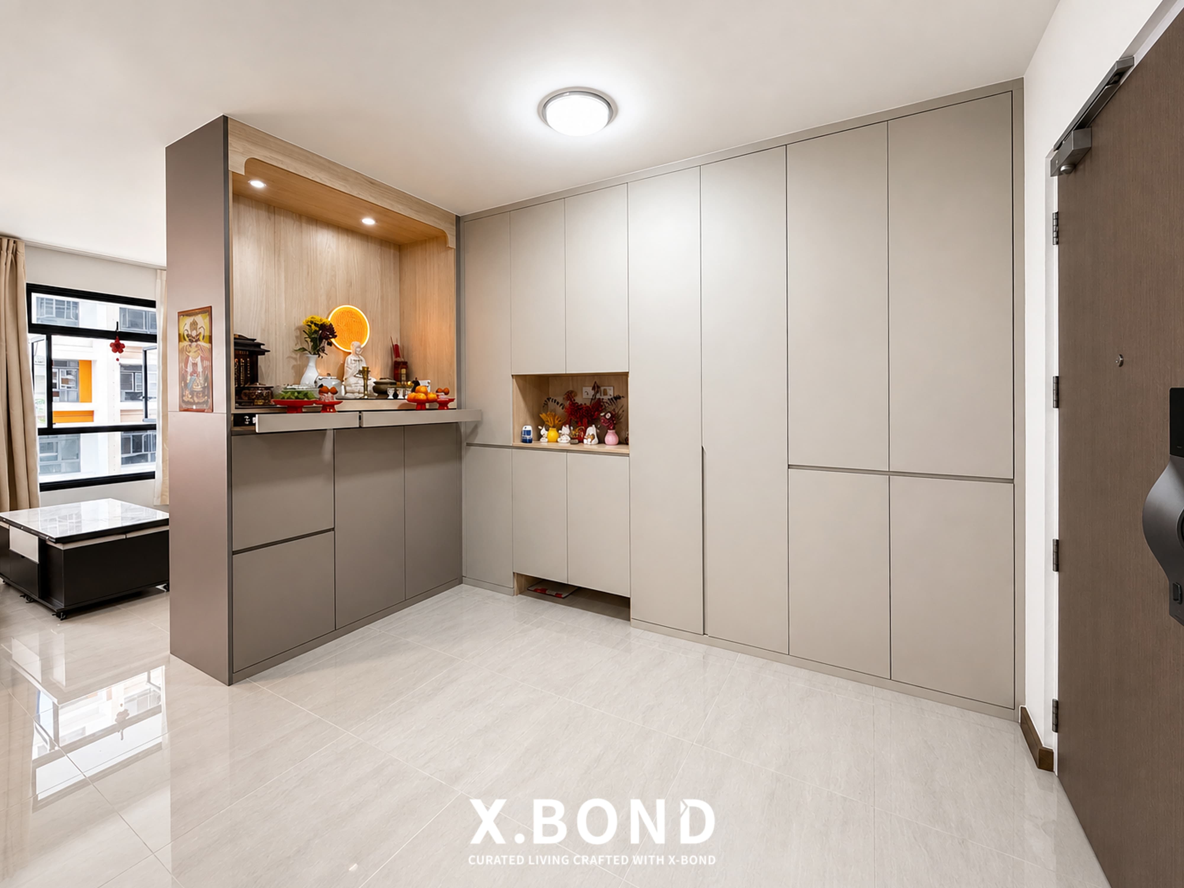 Warm Minimalist HDB in Tengah Central