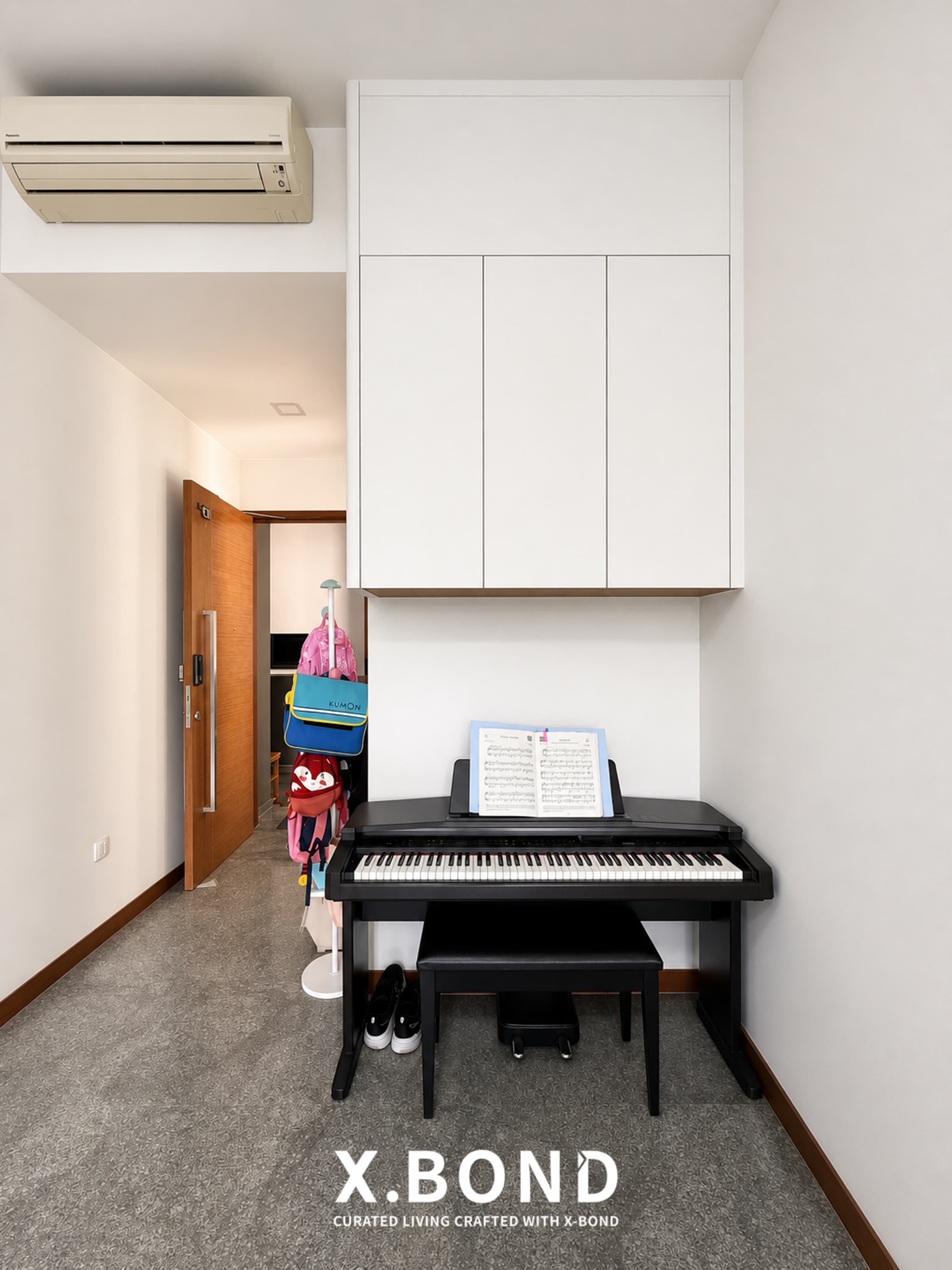 Modern Minimalist Condo Living Space in Eco Sanctuary
