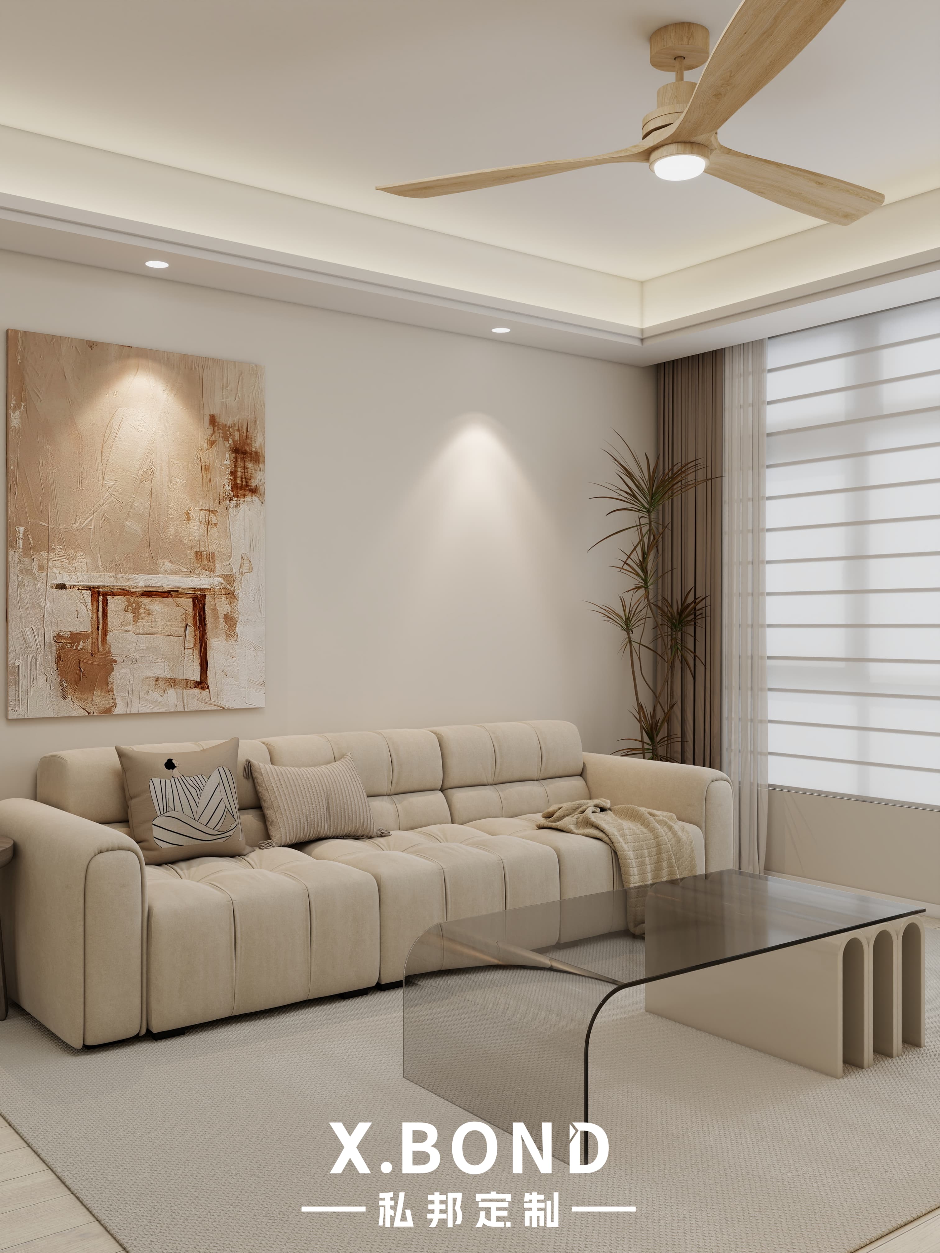 Whole-House Customization 0023: 3-Room BTO at Nanyang Opal | Original Wood Minimalist Style Design