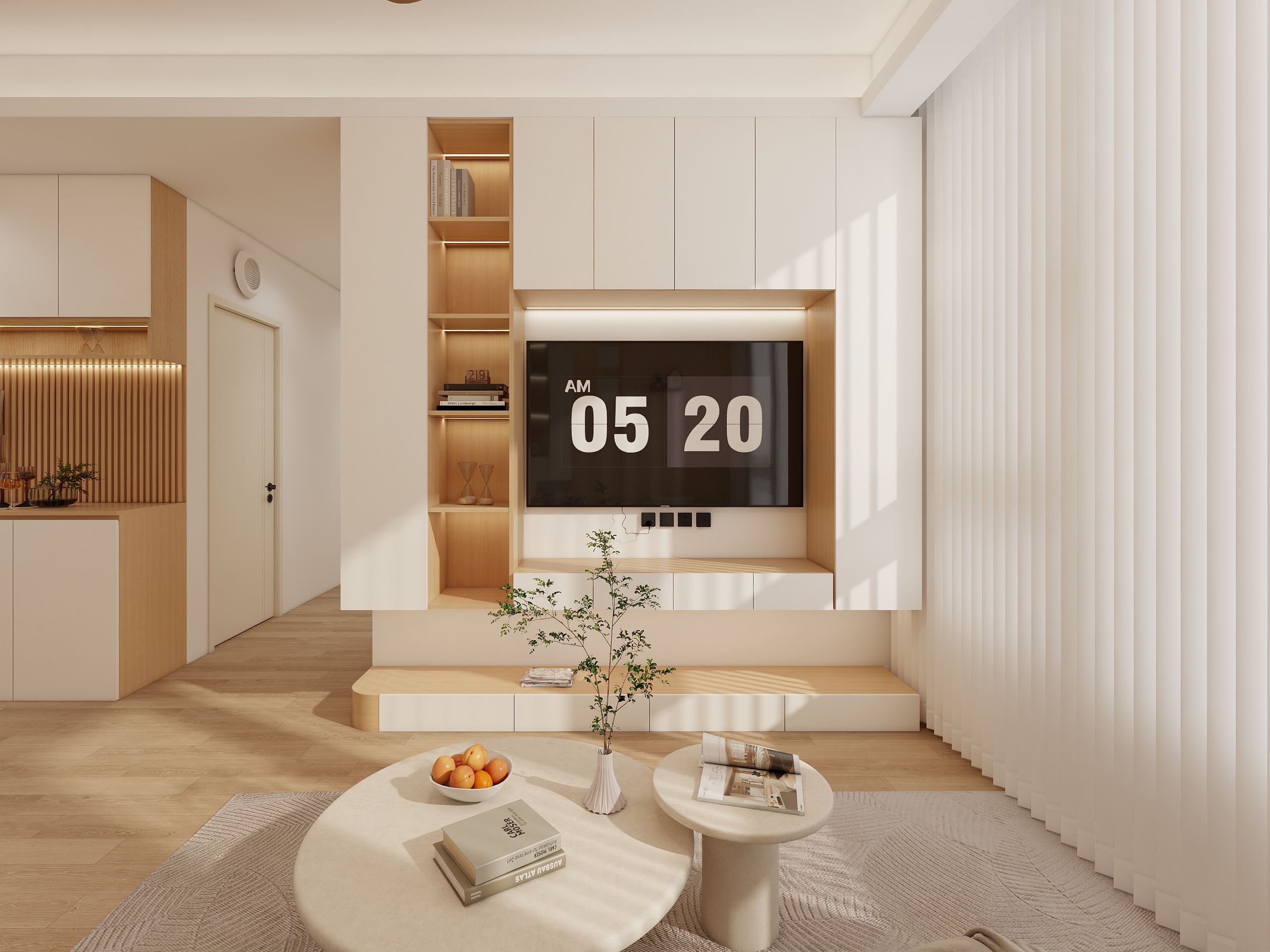Tv Console Build Indesign TV Console 0003-X.BOND Customize Furniture Design