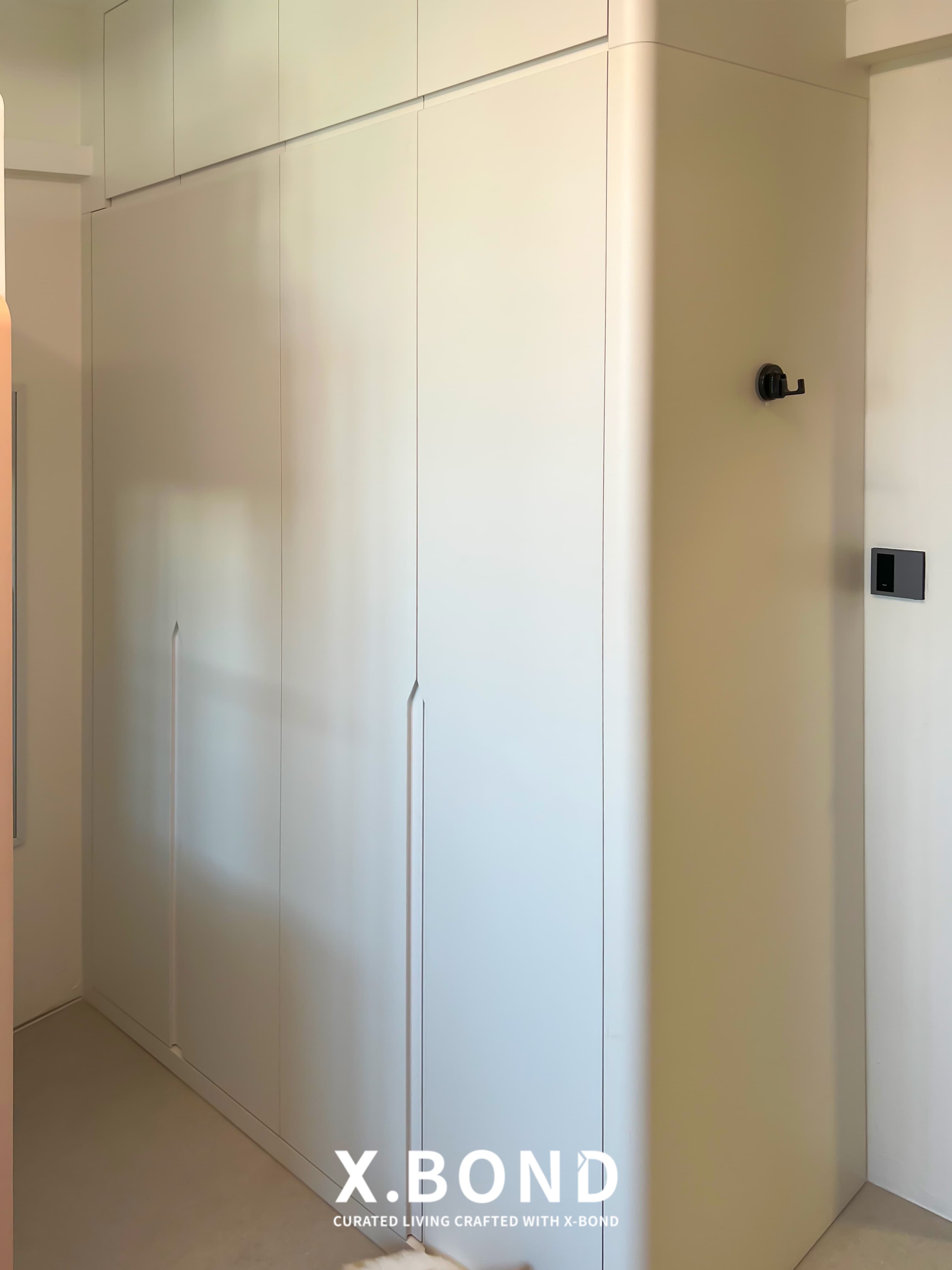 Pastel-Toned Kids’ Bedrooms with Built-In Storage in Yishun