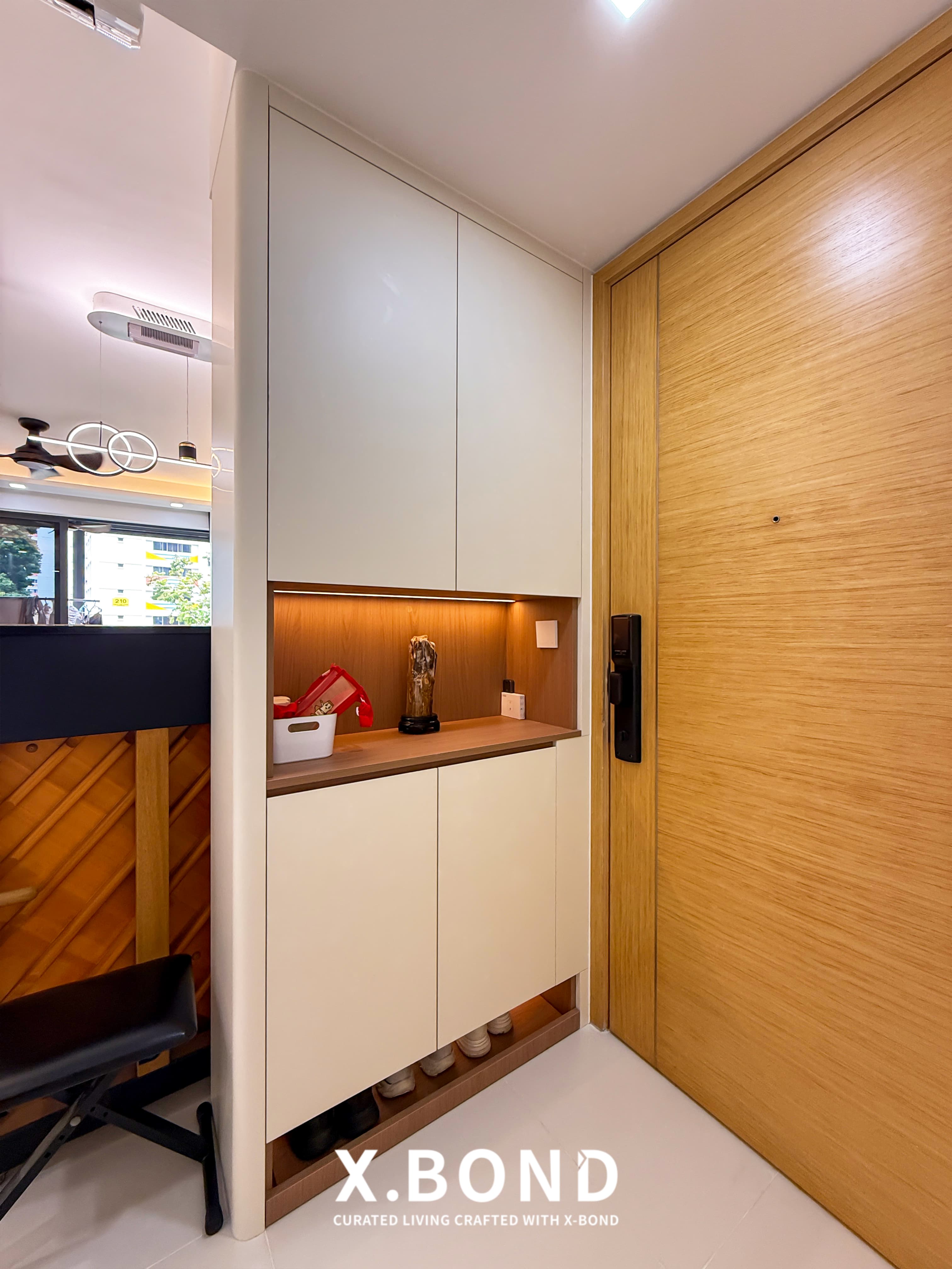 Space-Savvy Modern Wood Full Home Condo in Choa Chu Kang