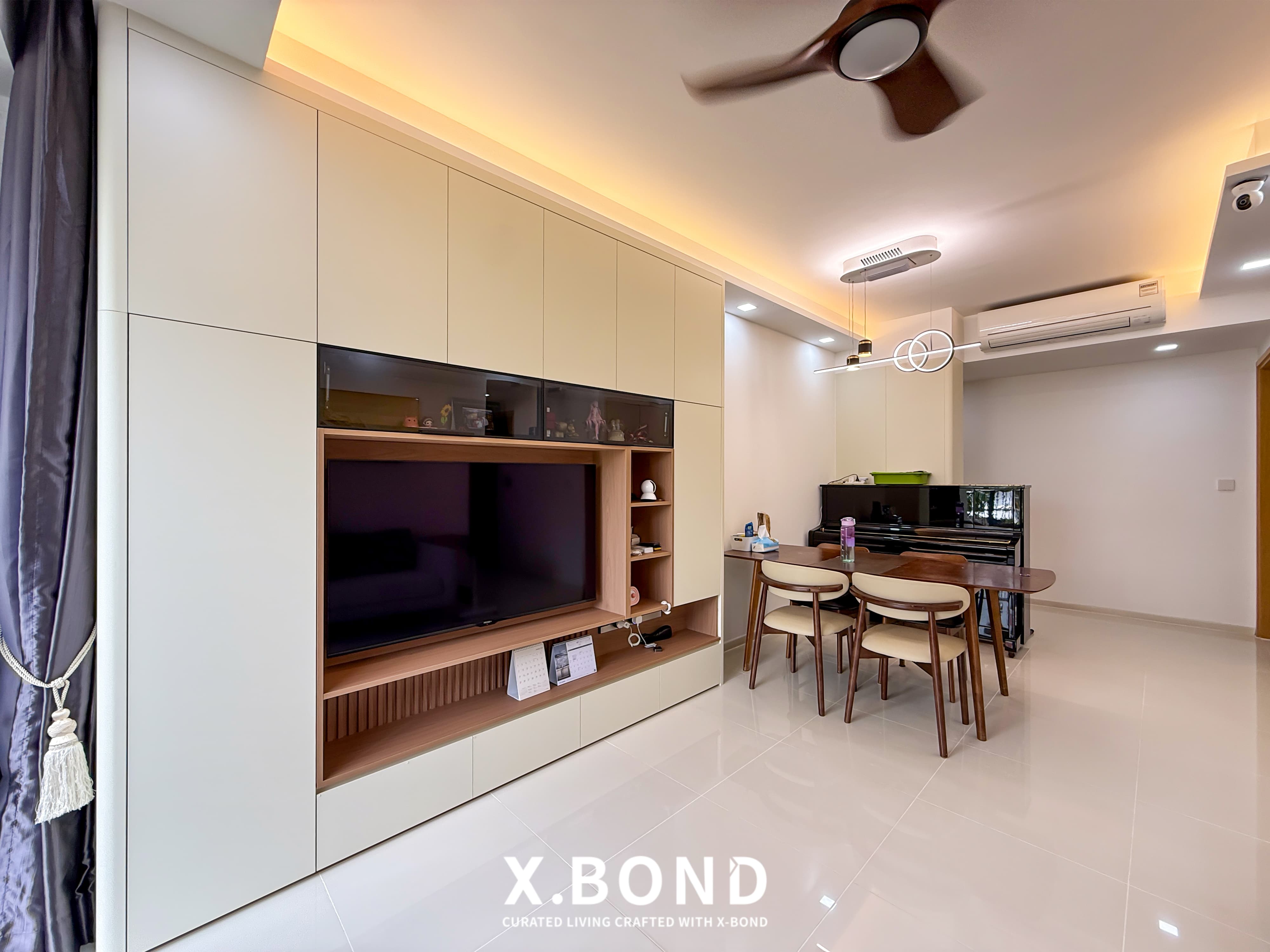 Space-Savvy Modern Wood Full Home Condo in Choa Chu Kang