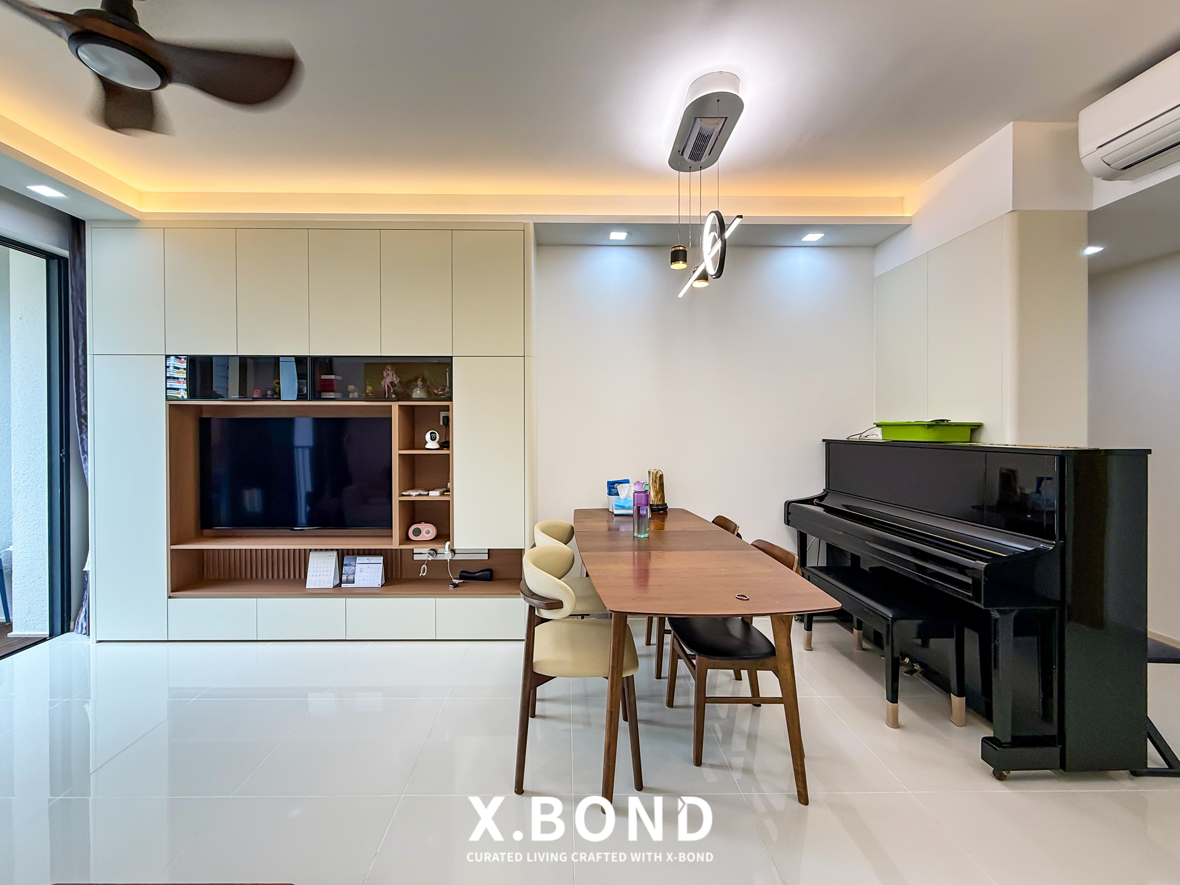 Space-Savvy Modern Wood Full Home Condo in Choa Chu Kang