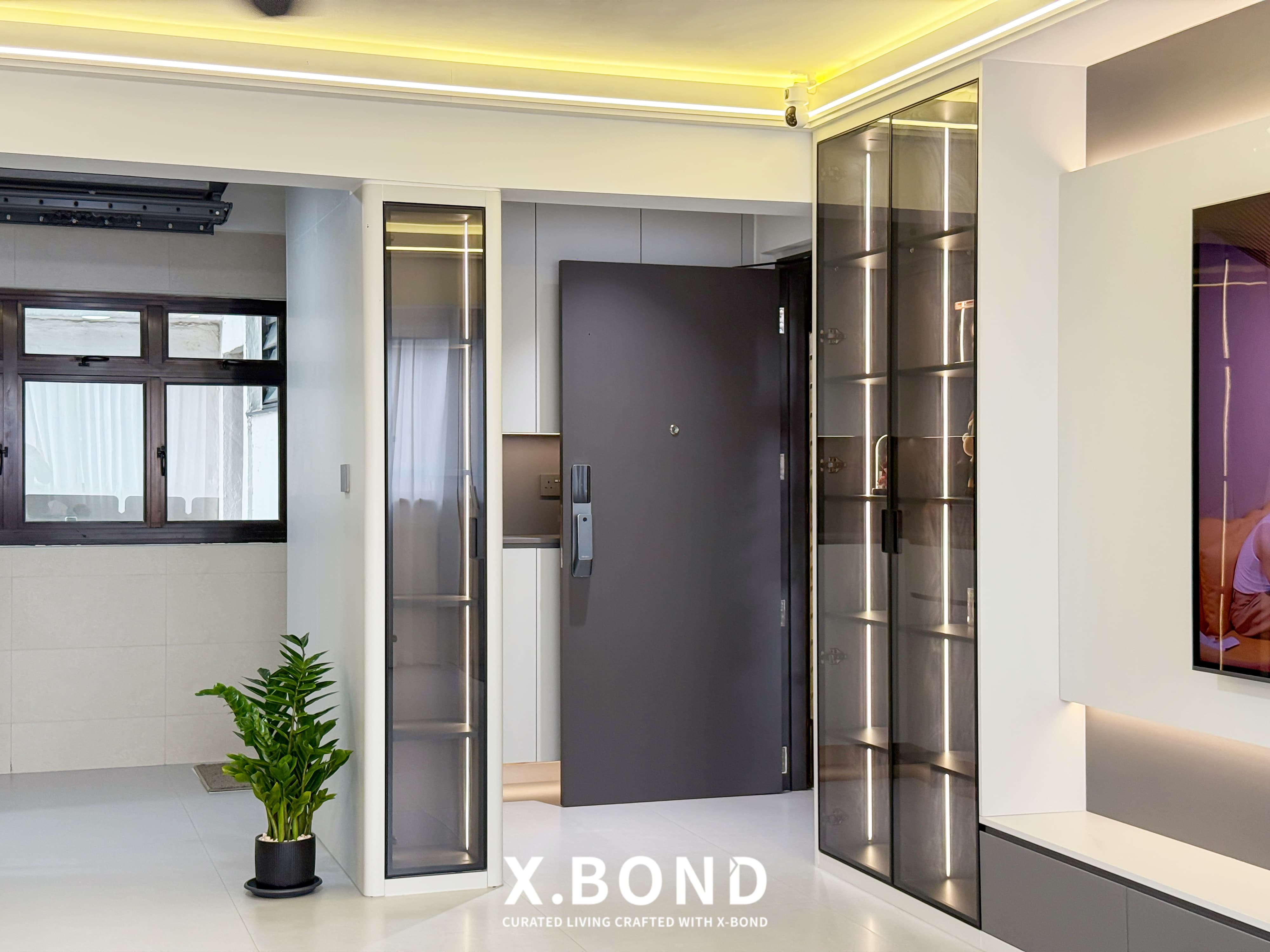 Modern Contemporary Grey-Themed HDB in Kent Ridge