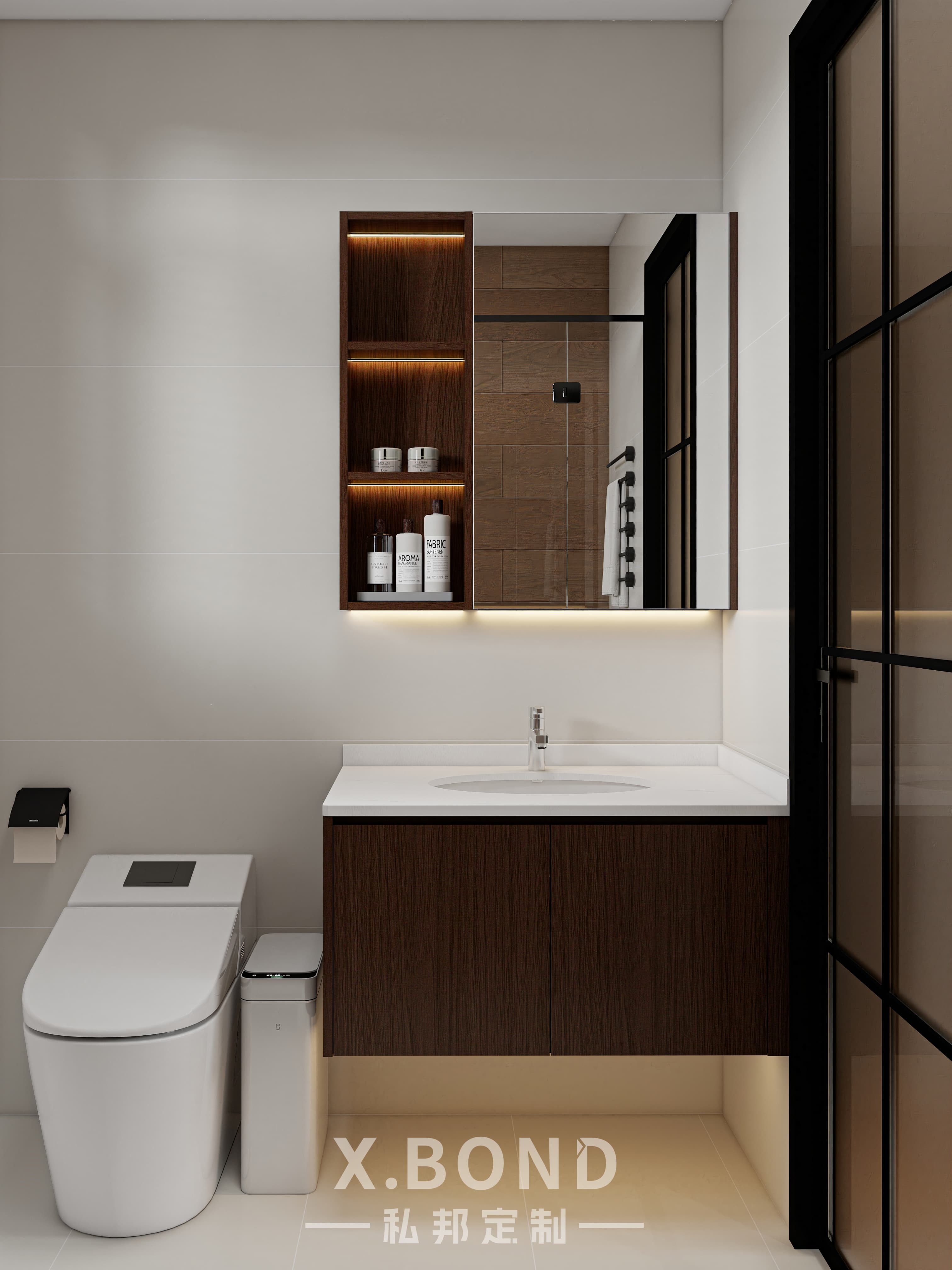 Whole-House Customization 0017: 4-Room BTO at Bartley GreenRise | Mid-Century Cream Style Design