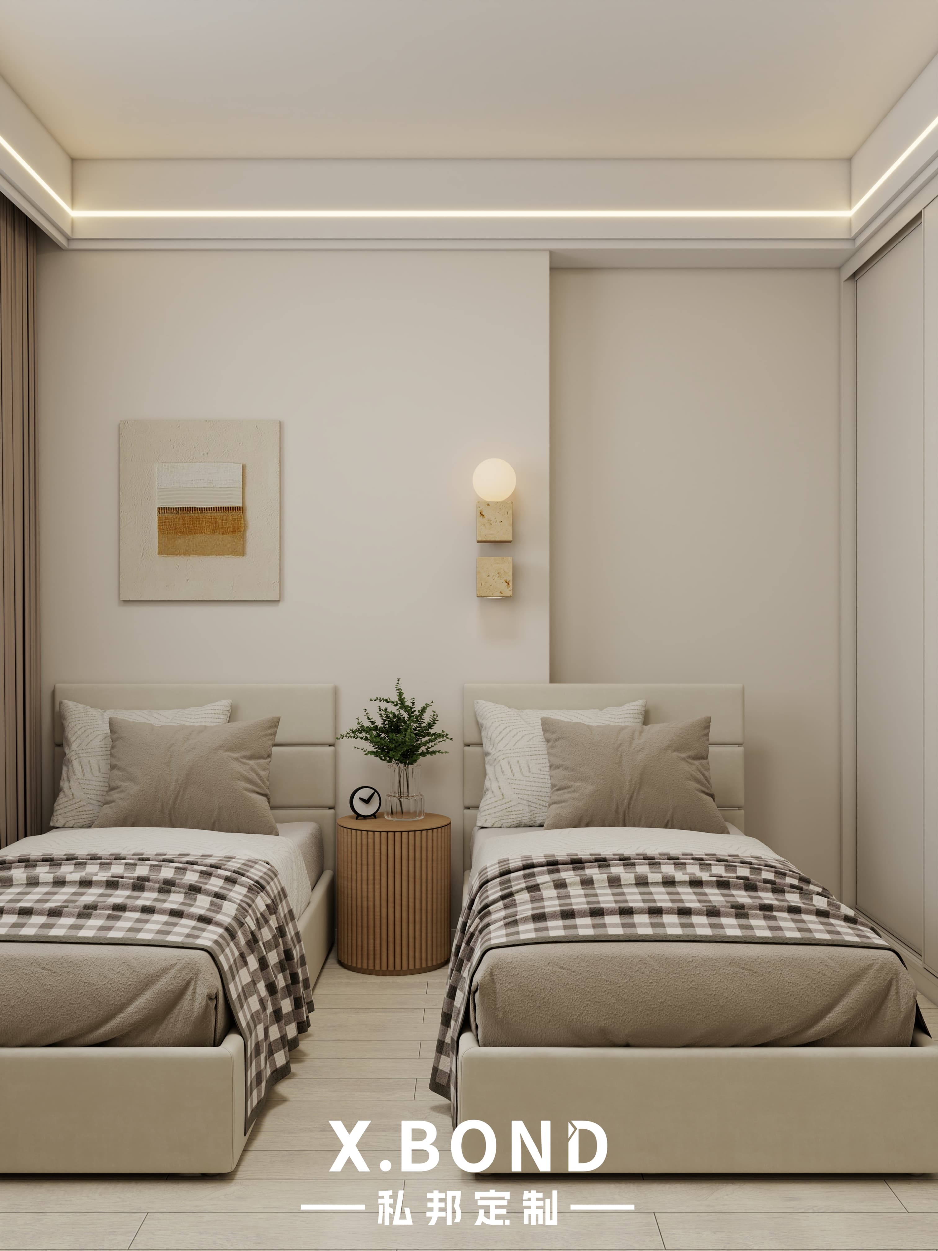 Whole-House Customization 0023: 3-Room BTO at Nanyang Opal | Original Wood Minimalist Style Design