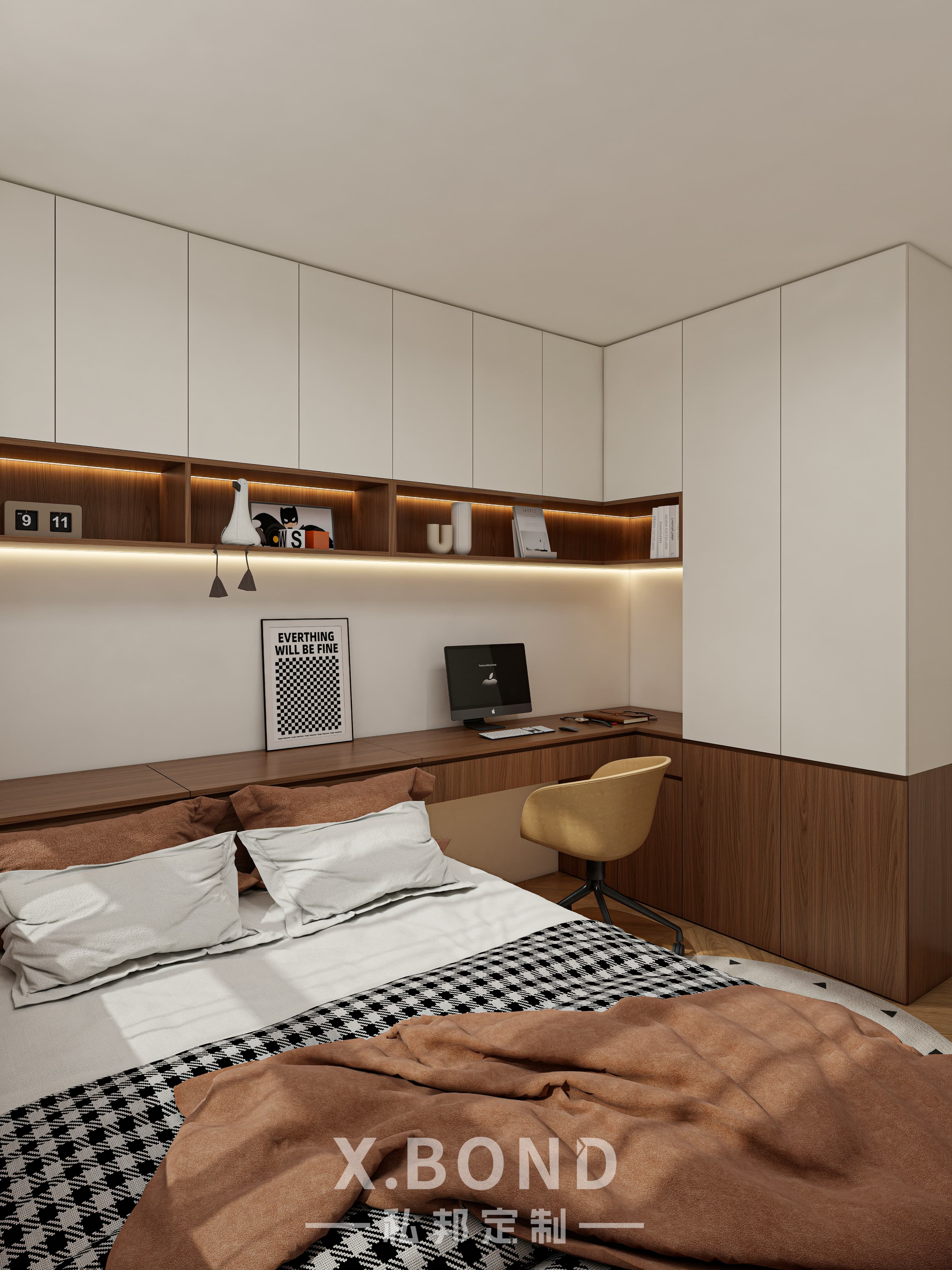 Whole-House Customization 0022: 5-Room BTO at Pasir Ris Costa Grove | Mid-Century Cream Style Design