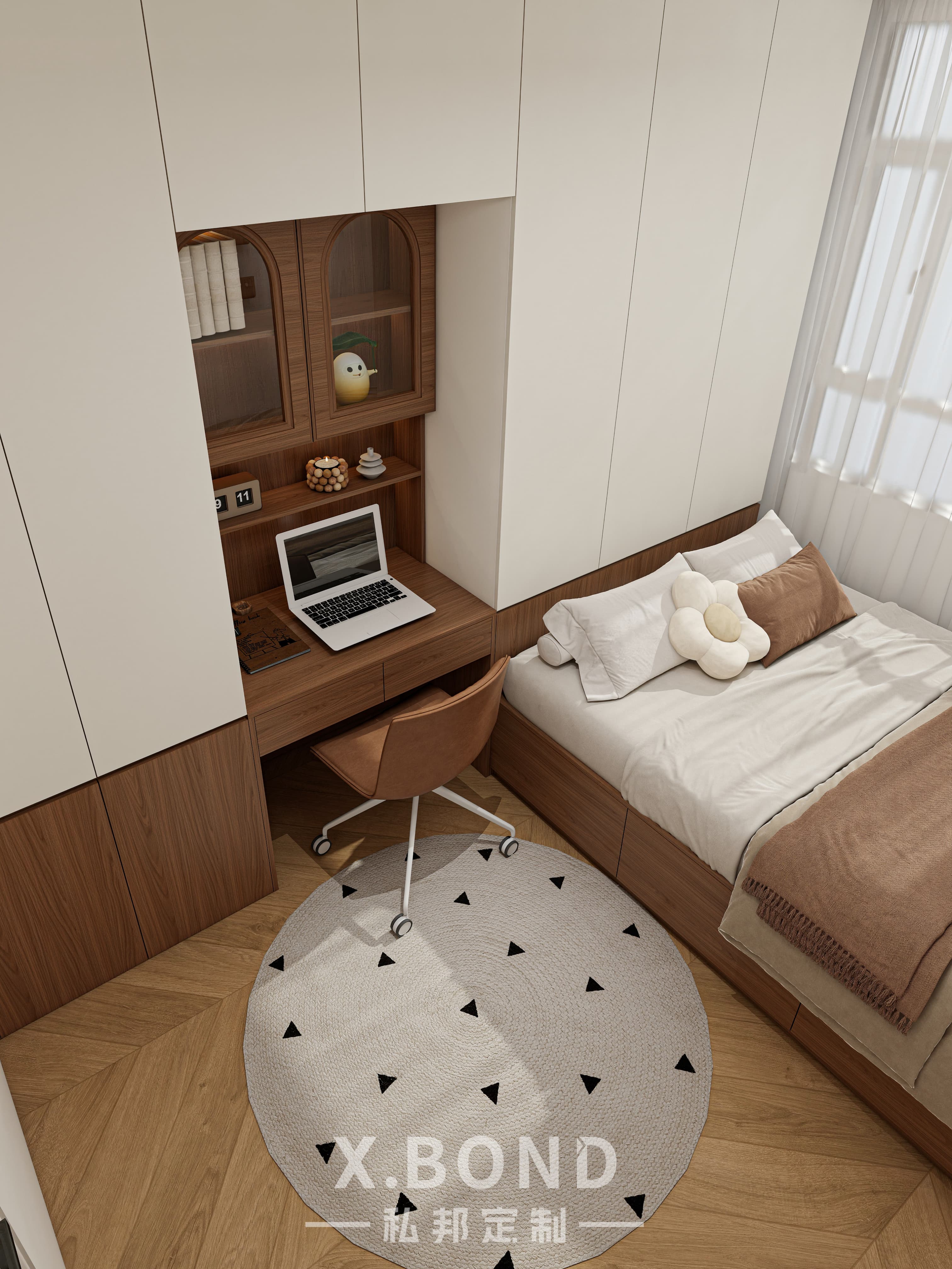 Whole-House Customization 0022: 5-Room BTO at Pasir Ris Costa Grove | Mid-Century Cream Style Design