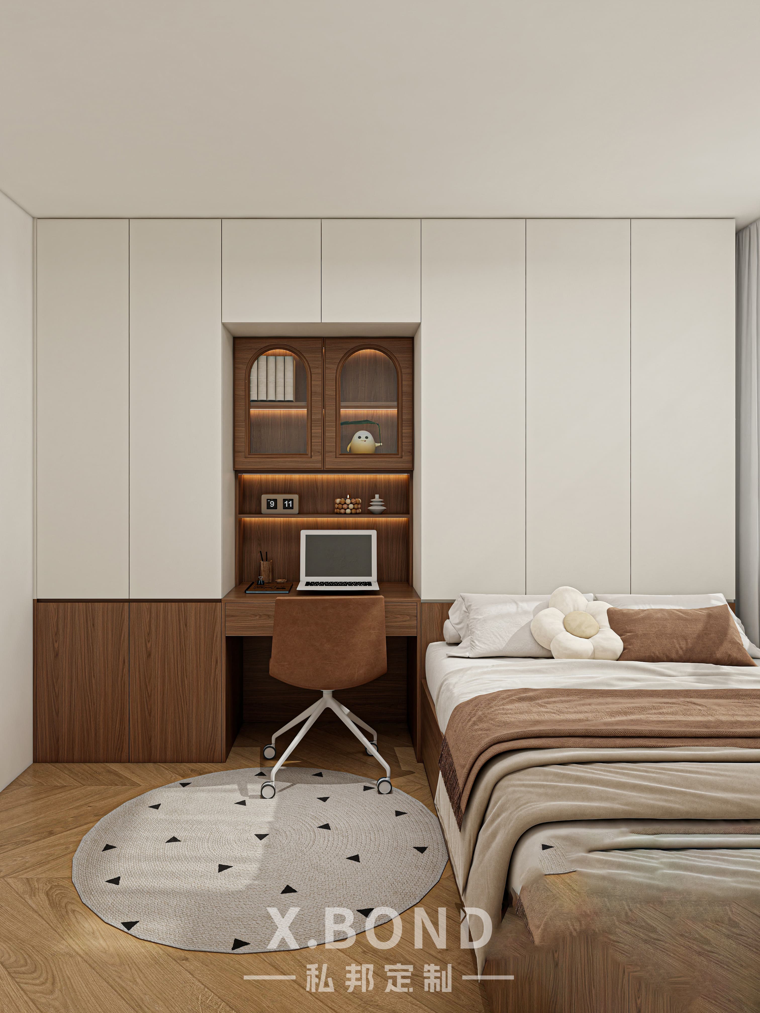 Whole-House Customization 0022: 5-Room BTO at Pasir Ris Costa Grove | Mid-Century Cream Style Design