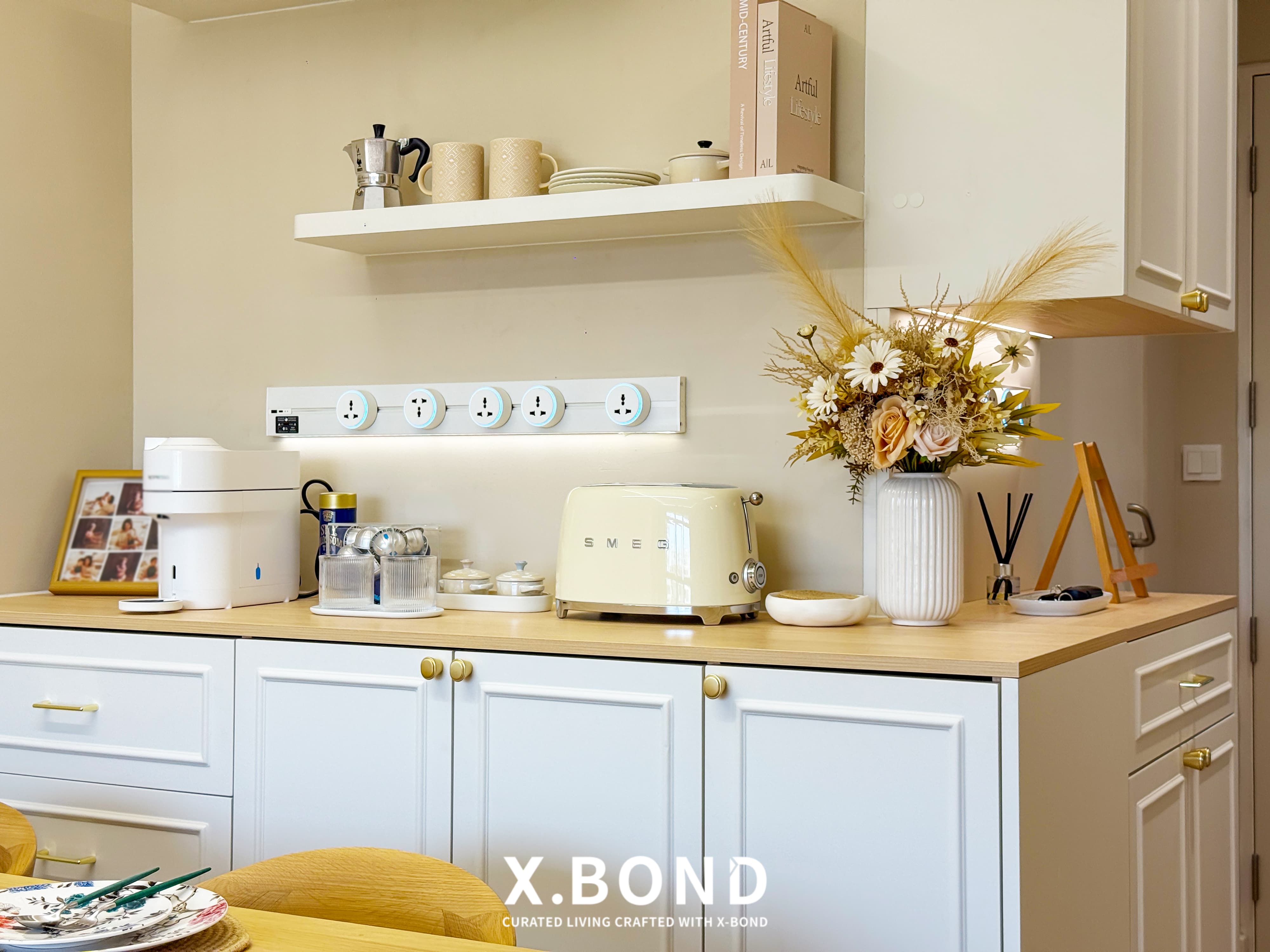 Creamy French Living Space in Tengah Park Ave