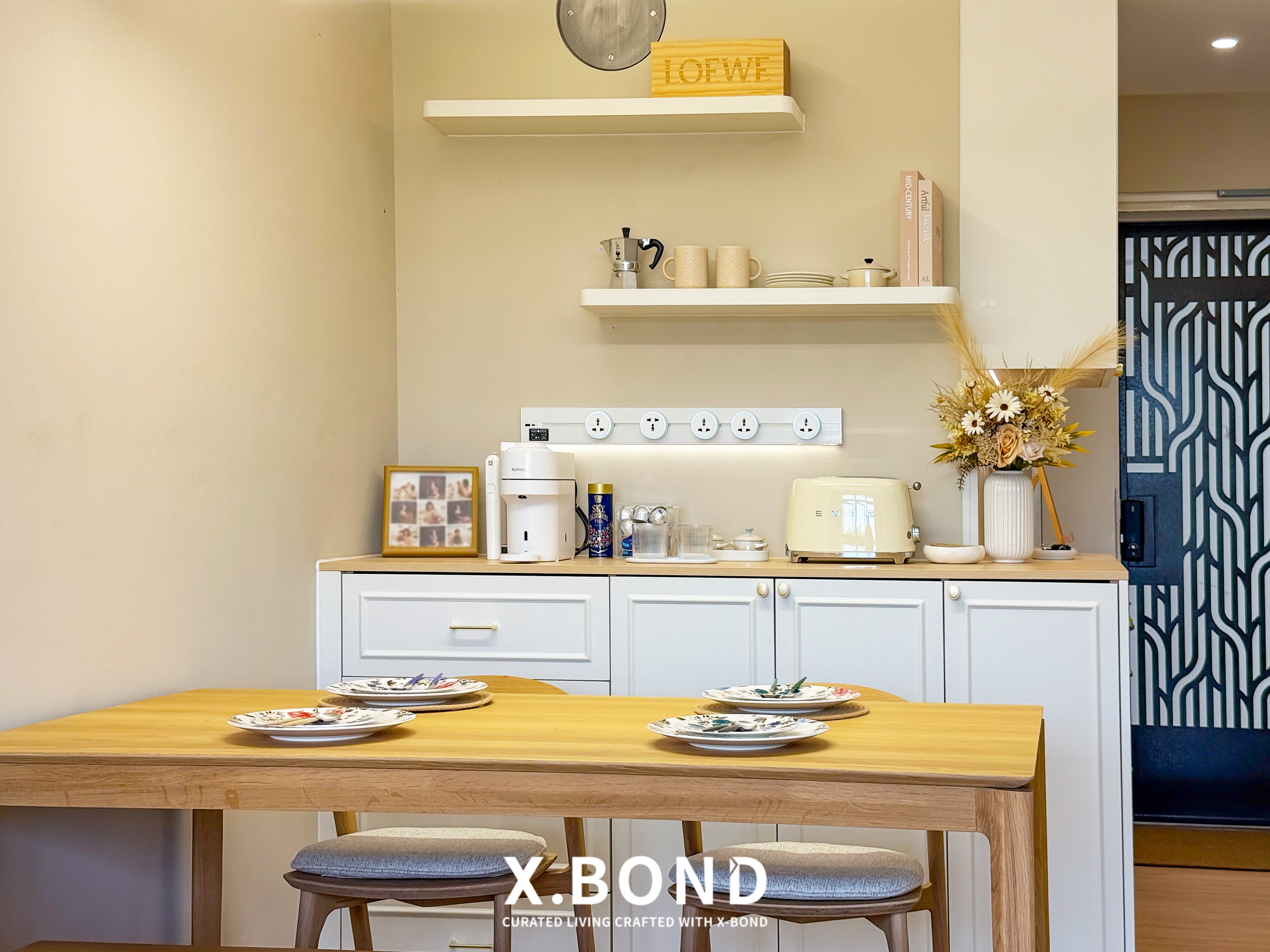 Creamy French Living Space in Tengah Park Ave