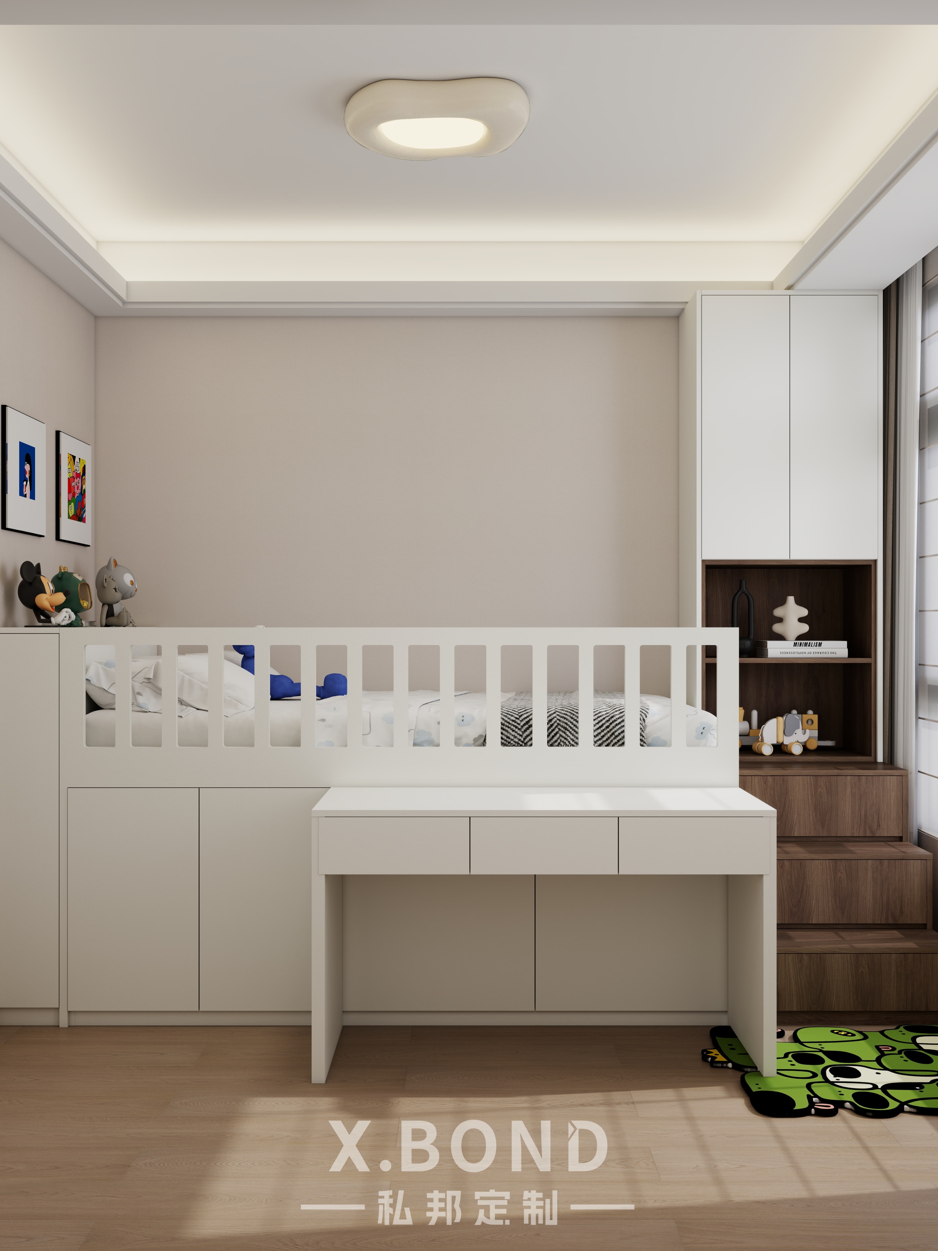 Whole-House Customization 0014: 4-Room BTO at Pasir Ris Costa Grove | Modern Minimalist Design-X.BOND Customize Furniture Design