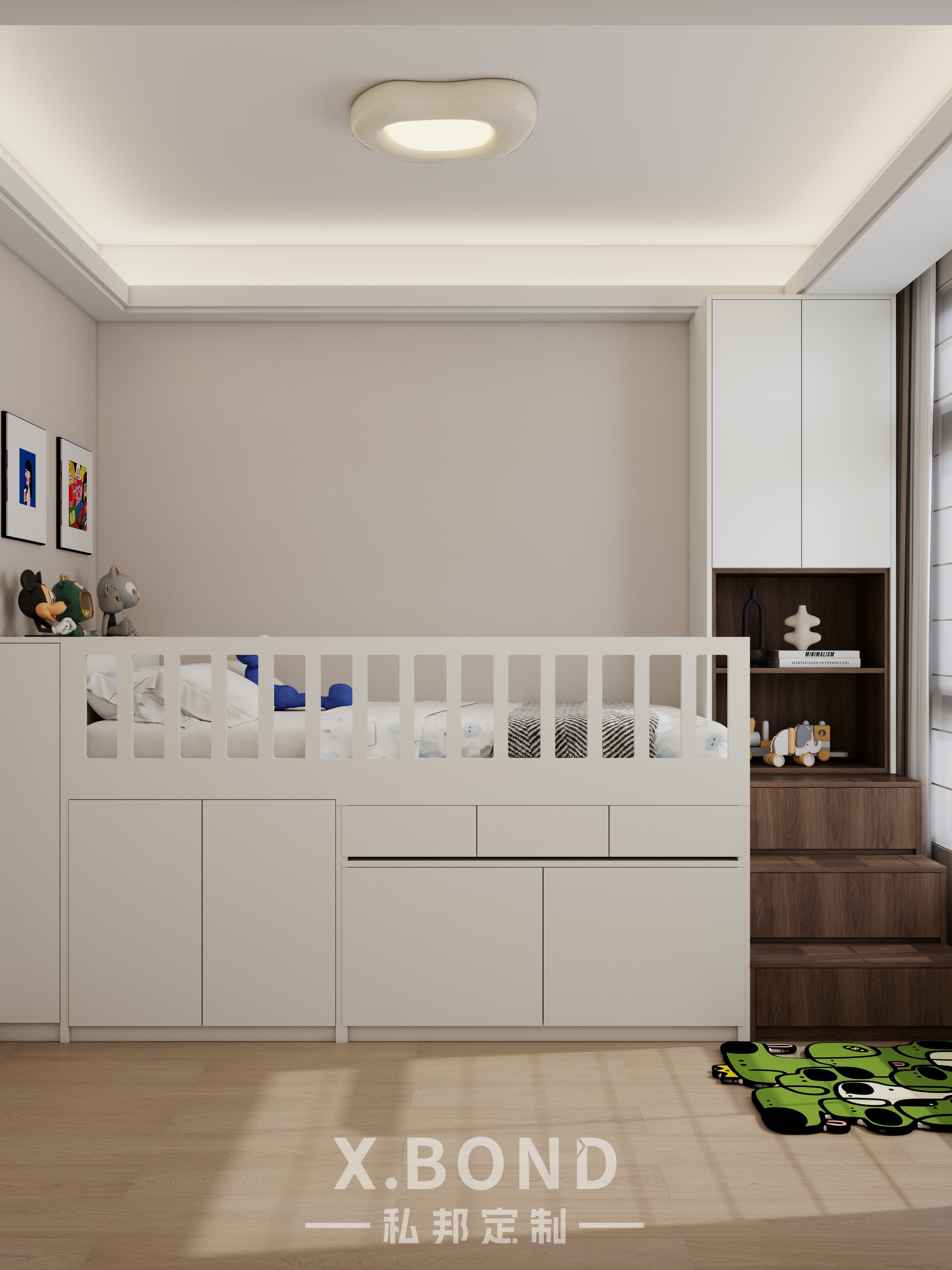 Whole-House Customization 0014: 4-Room BTO at Pasir Ris Costa Grove | Modern Minimalist Design-X.BOND Customize Furniture Design