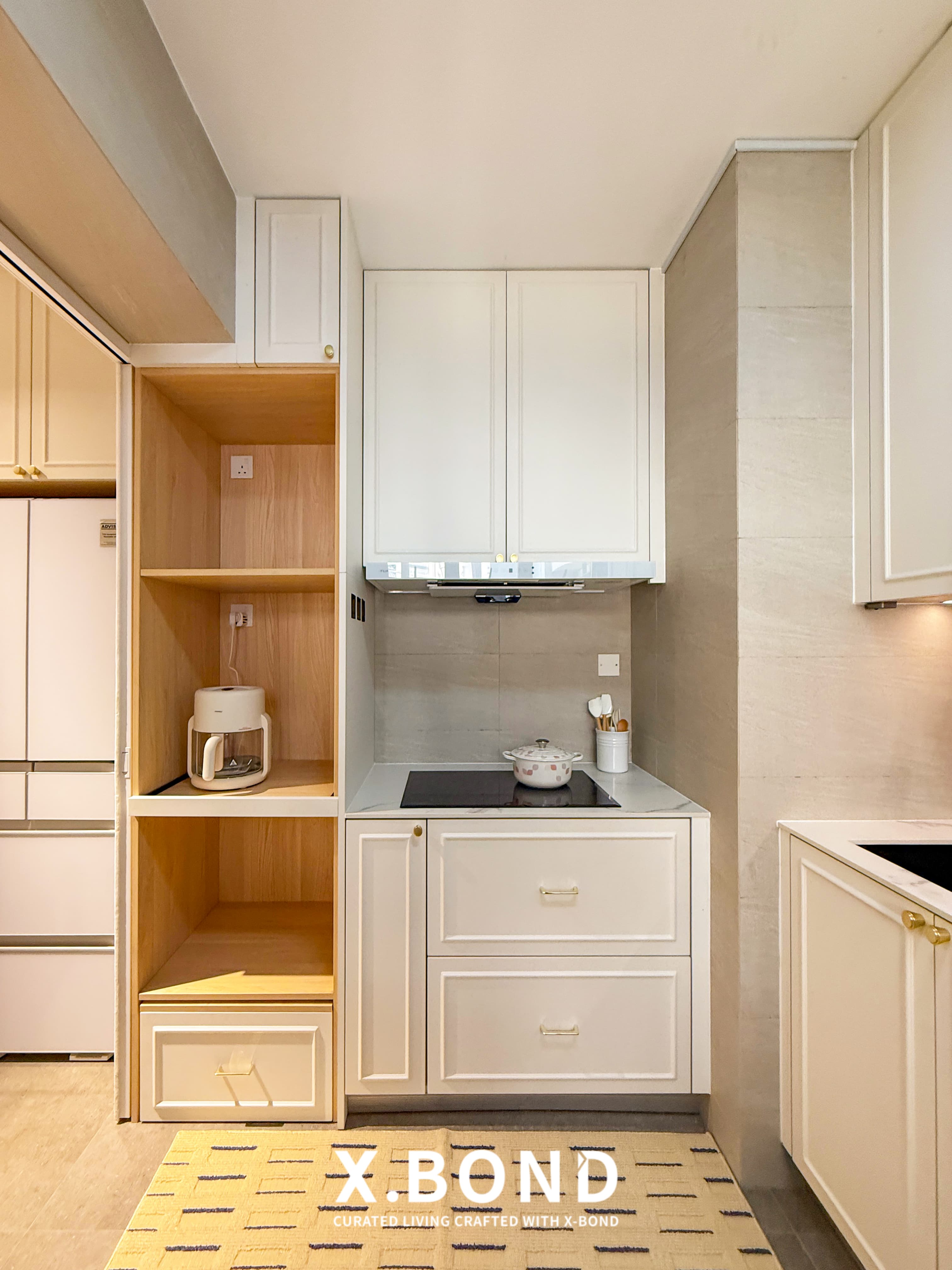 Creamy French Living Space in Tengah Park Ave