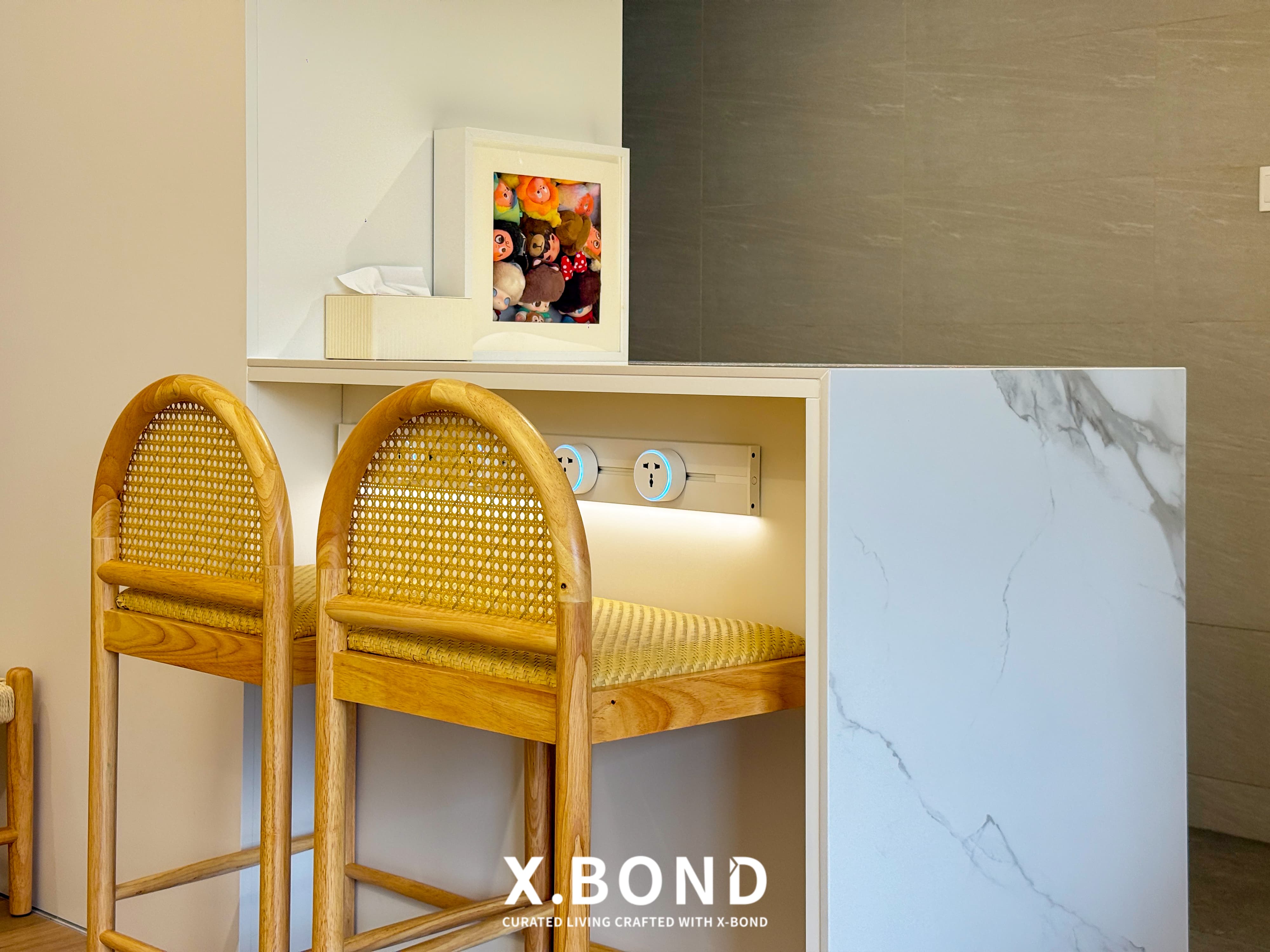 Creamy French Living Space in Tengah Park Ave