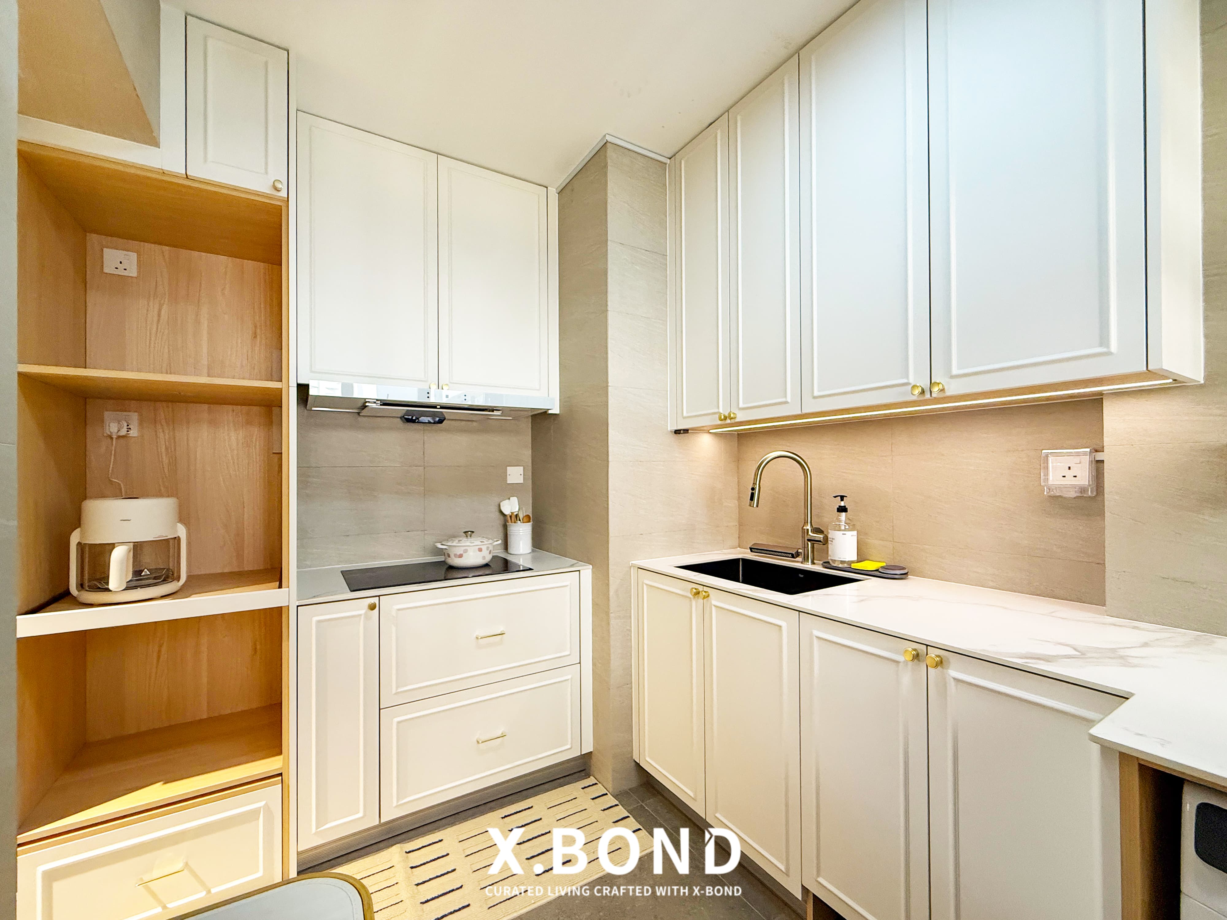 Creamy French Living Space in Tengah Park Ave