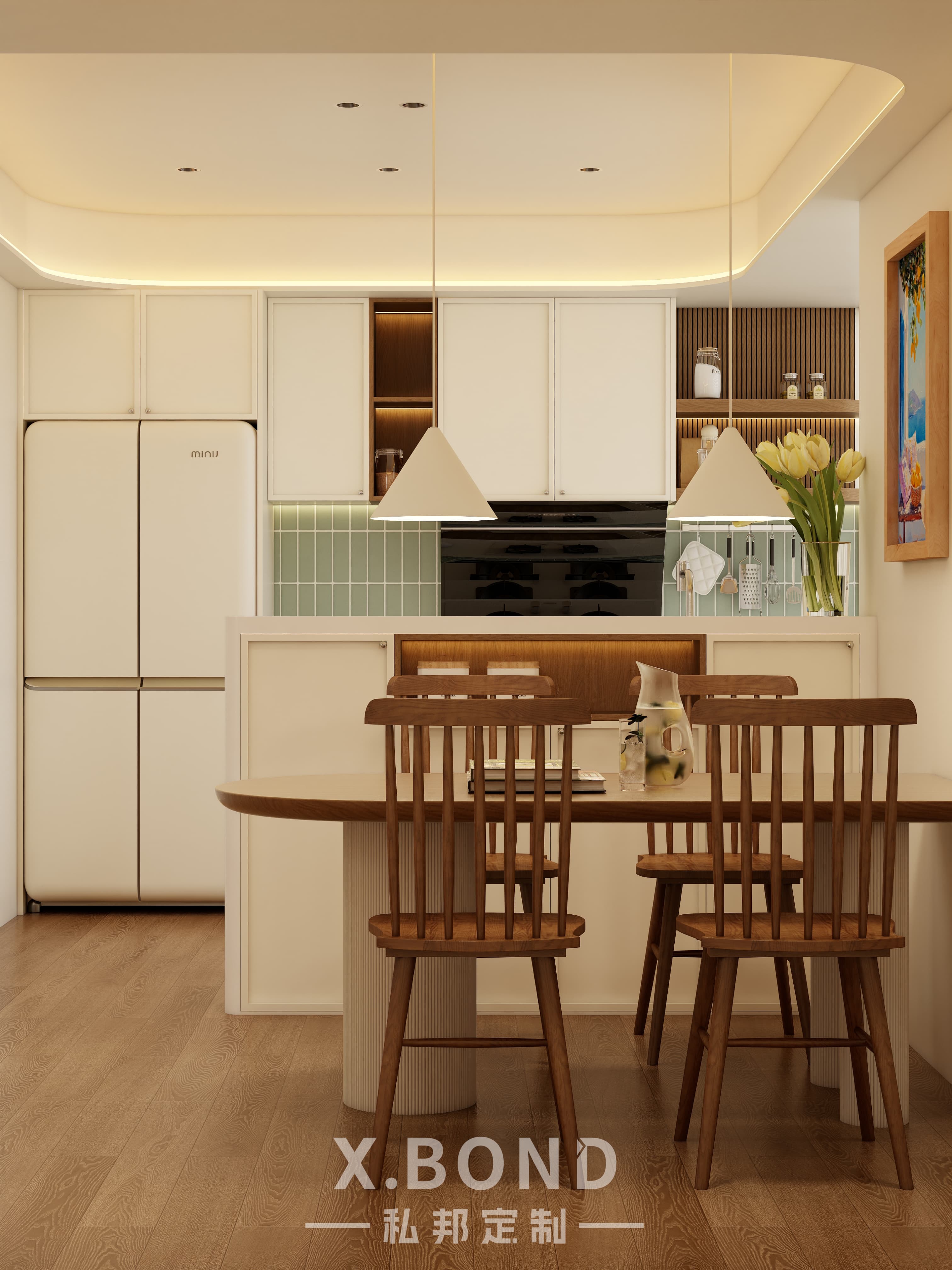 Whole-House Customization 0020: 4-Room BTO at Parc Residences Tengah | French Cream Style Design