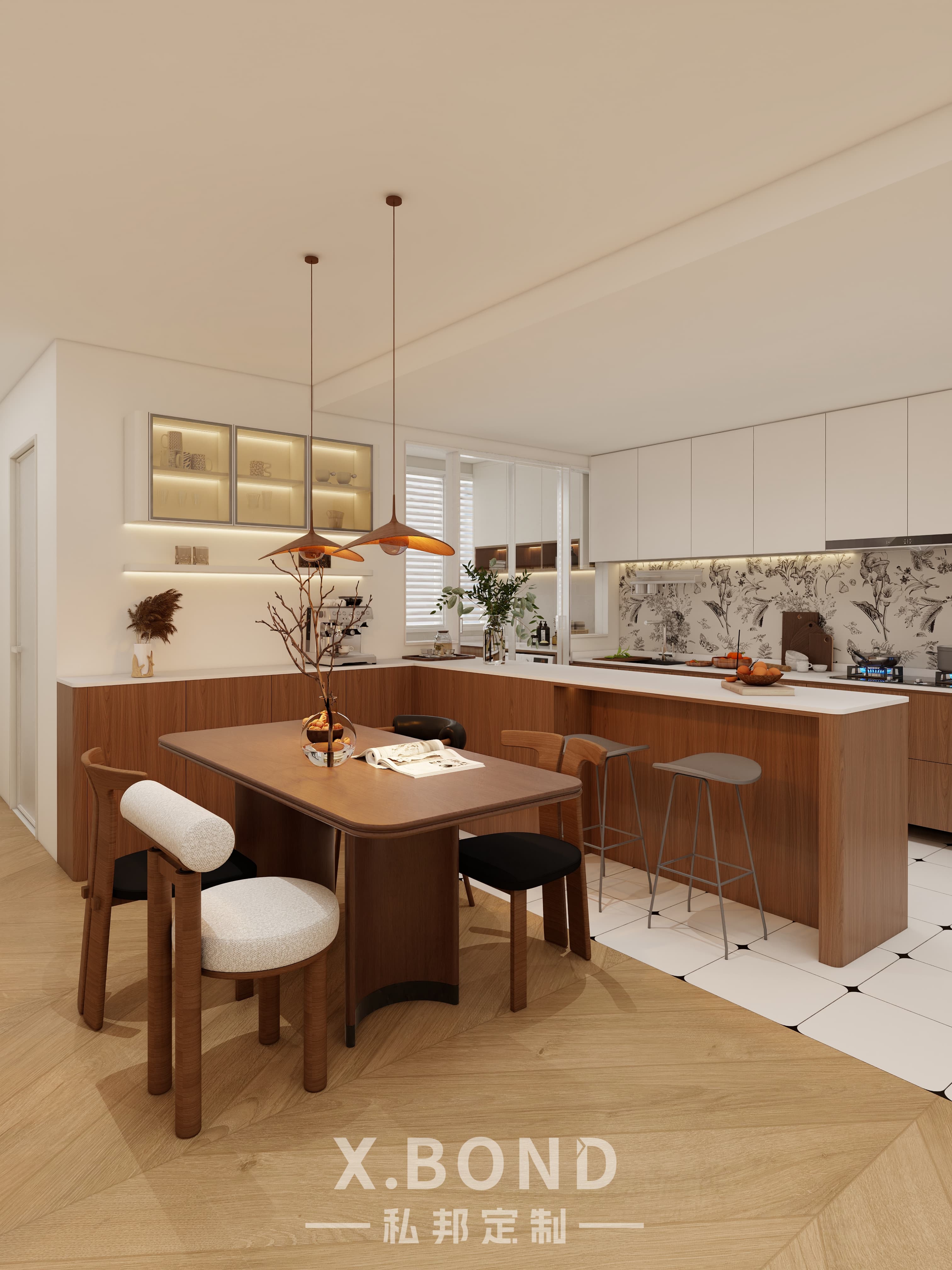 Whole-House Customization 0022: 5-Room BTO at Pasir Ris Costa Grove | Mid-Century Cream Style Design