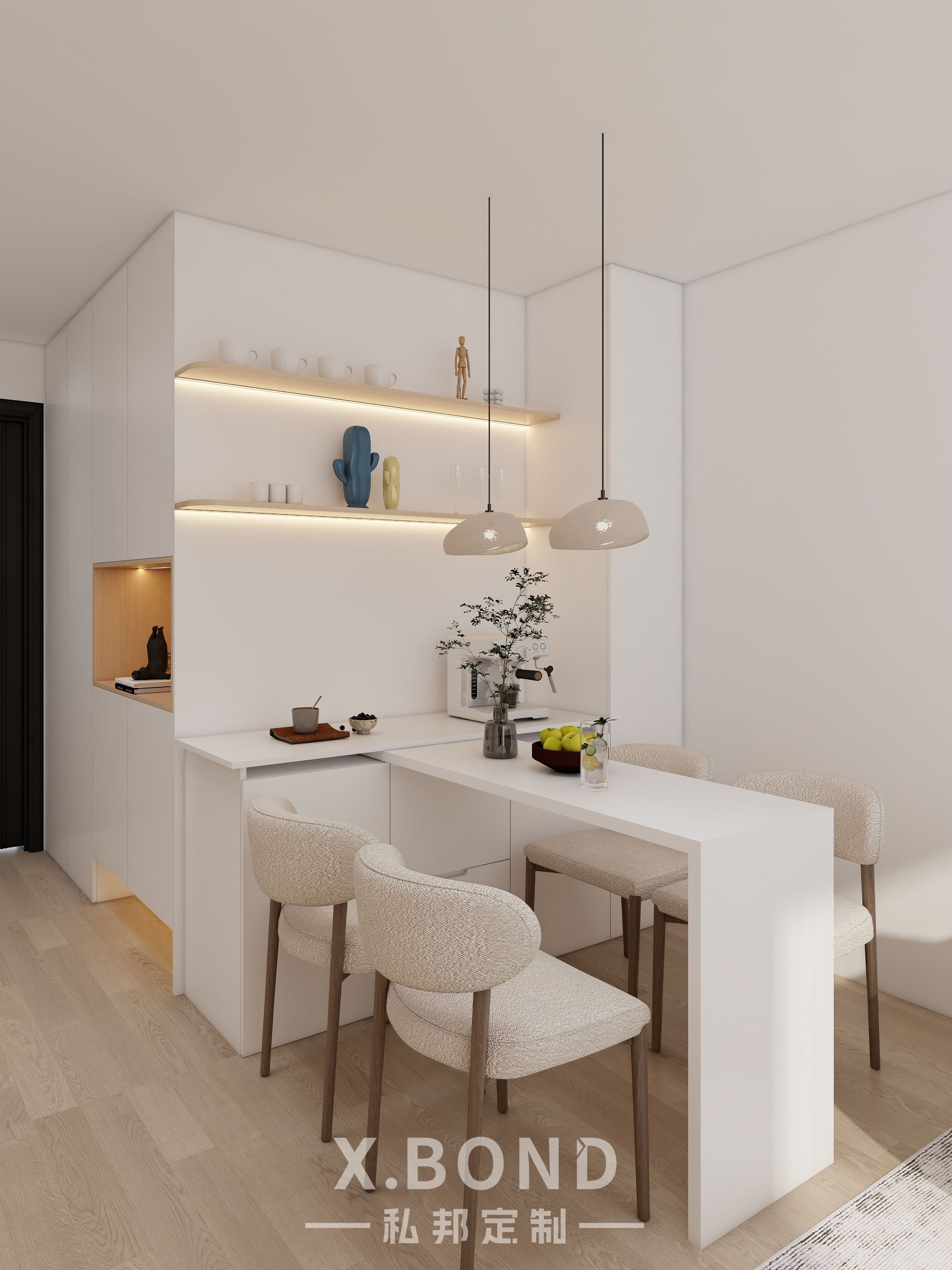 Whole-House Customization 0013: 3-Room BTO at Pasir Ris Costa Grove | Cream-Style Design