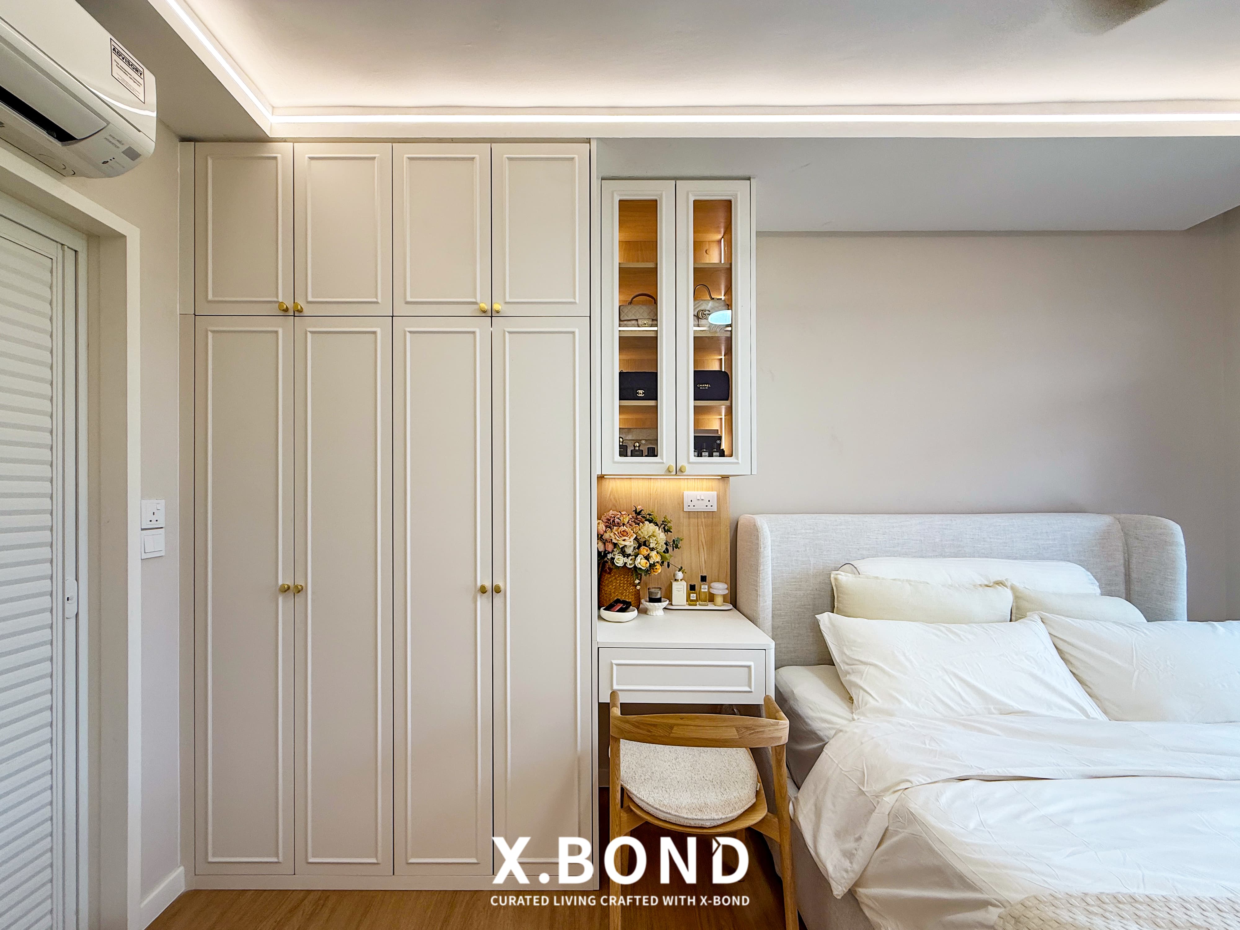 Creamy French Living Space in Tengah Park Ave