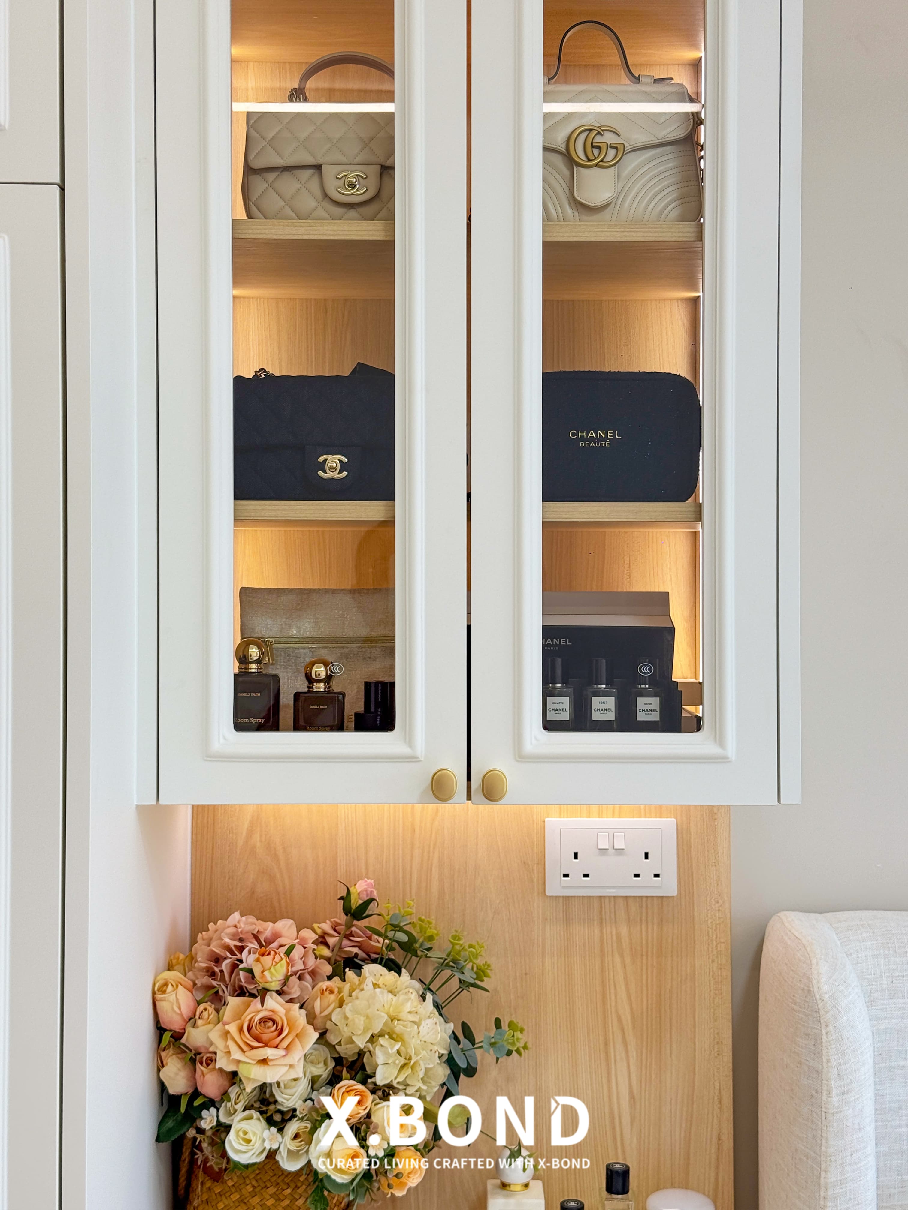 Creamy French Living Space in Tengah Park Ave