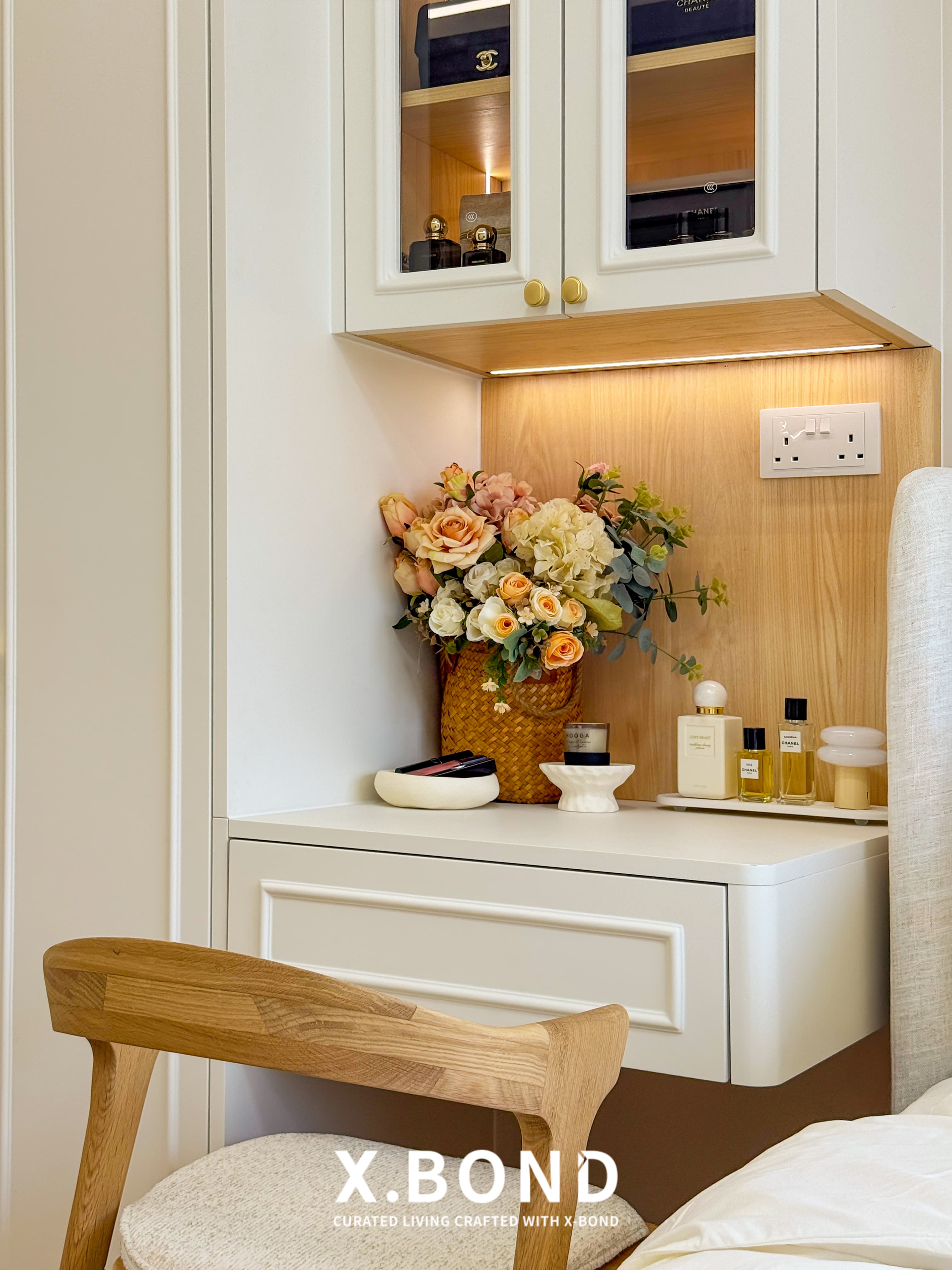 Creamy French Living Space in Tengah Park Ave
