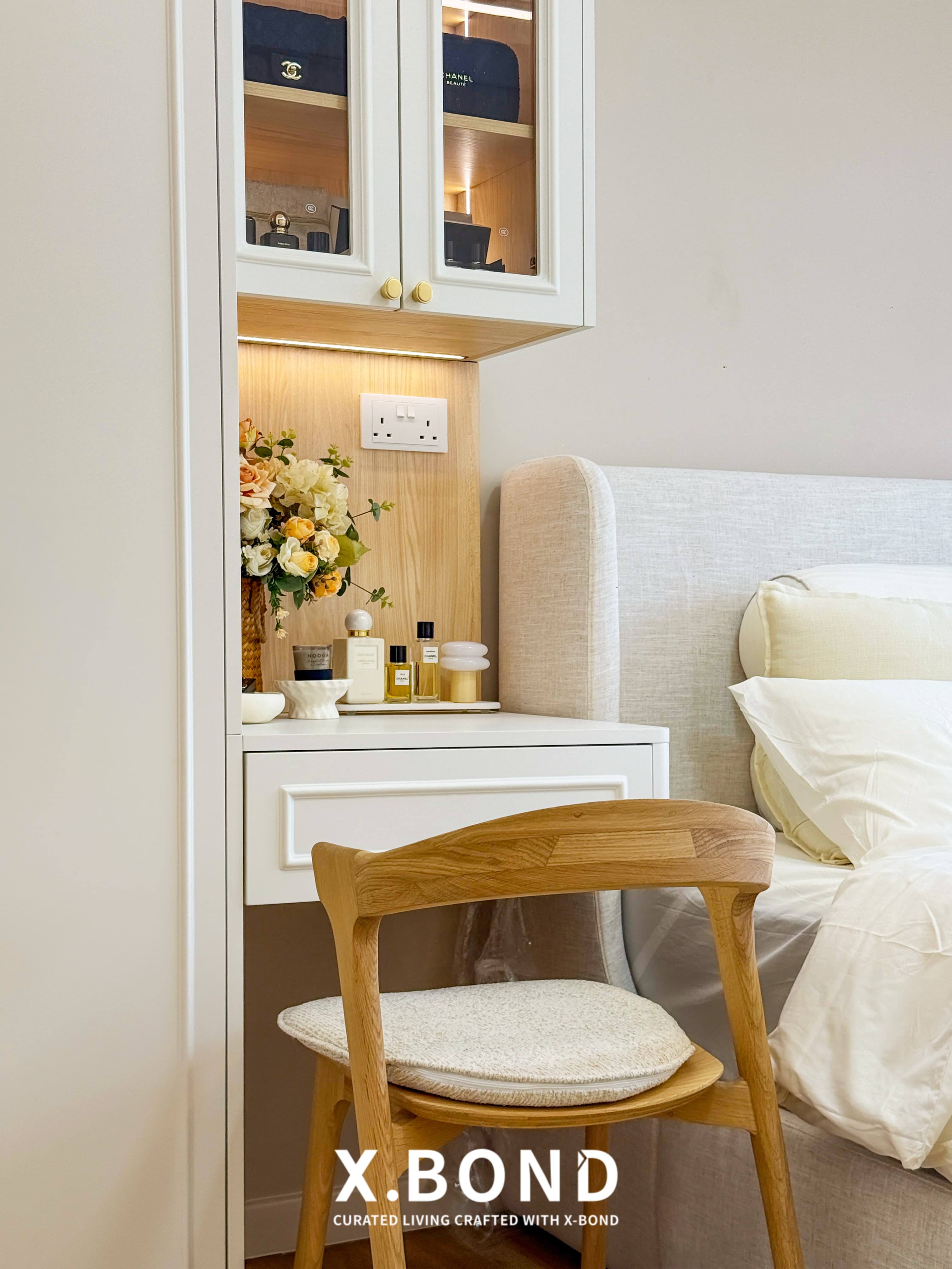 Creamy French Living Space in Tengah Park Ave