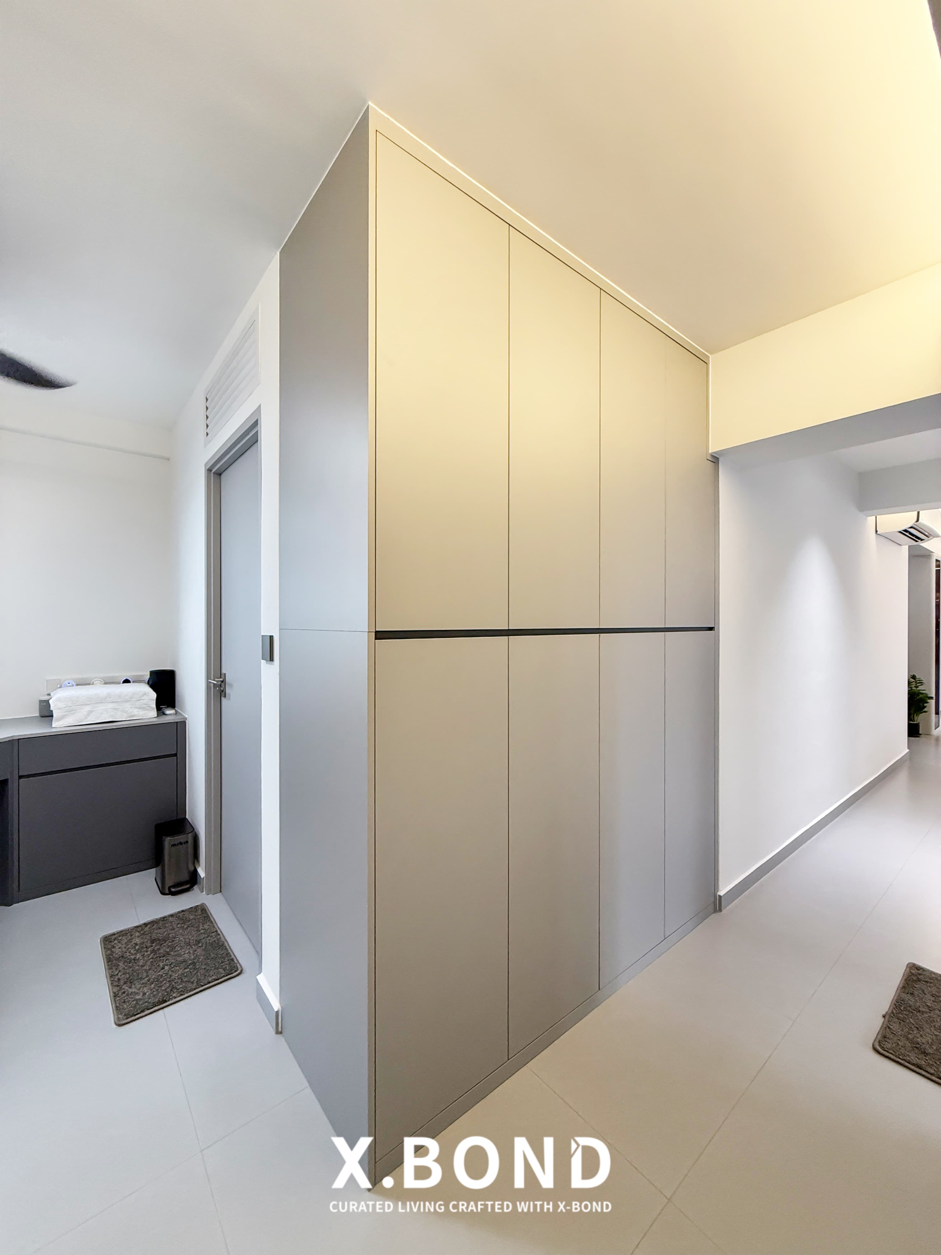 Modern Contemporary Grey-Themed HDB in Kent Ridge