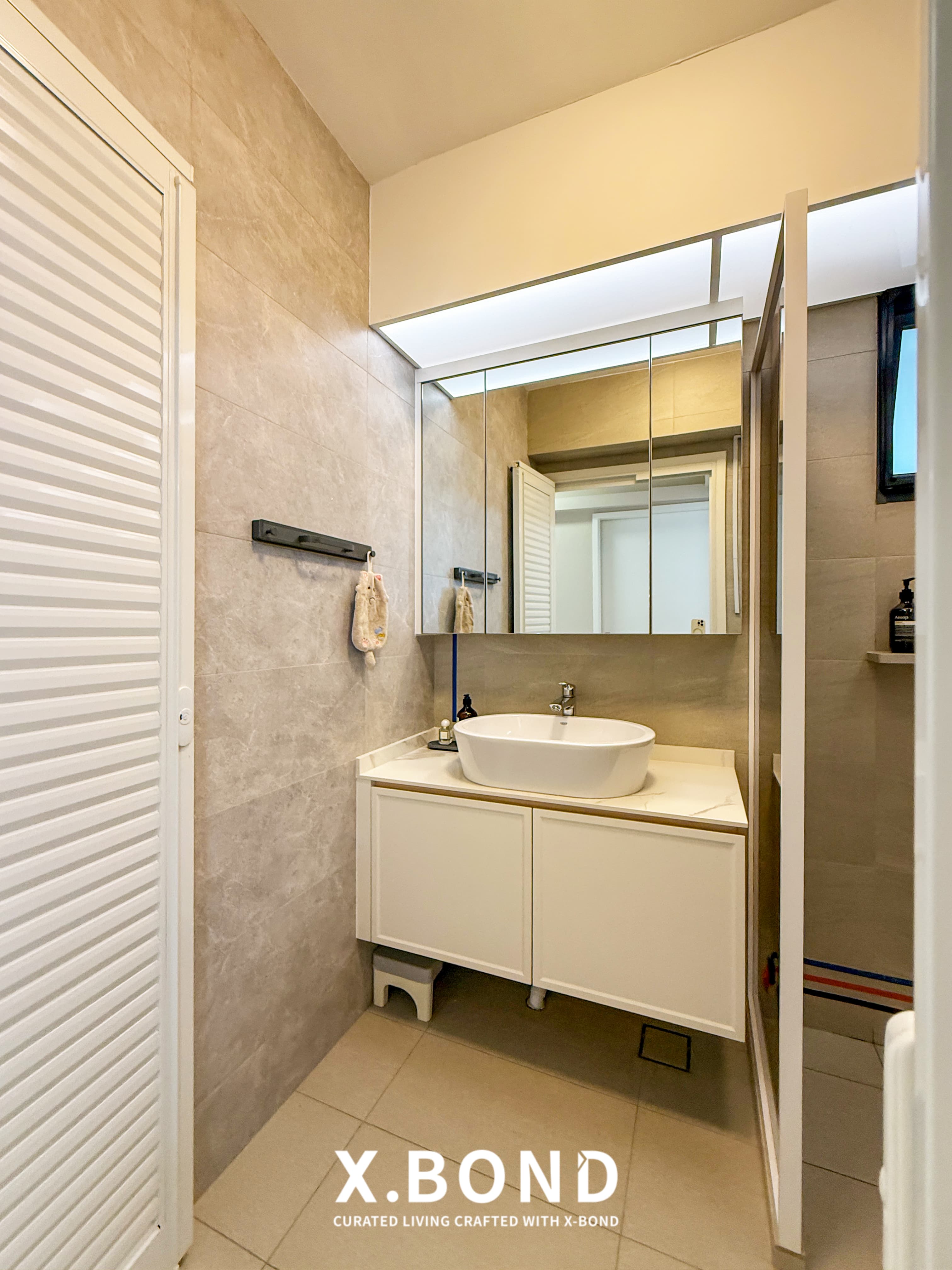 Creamy French Living Space in Tengah Park Ave