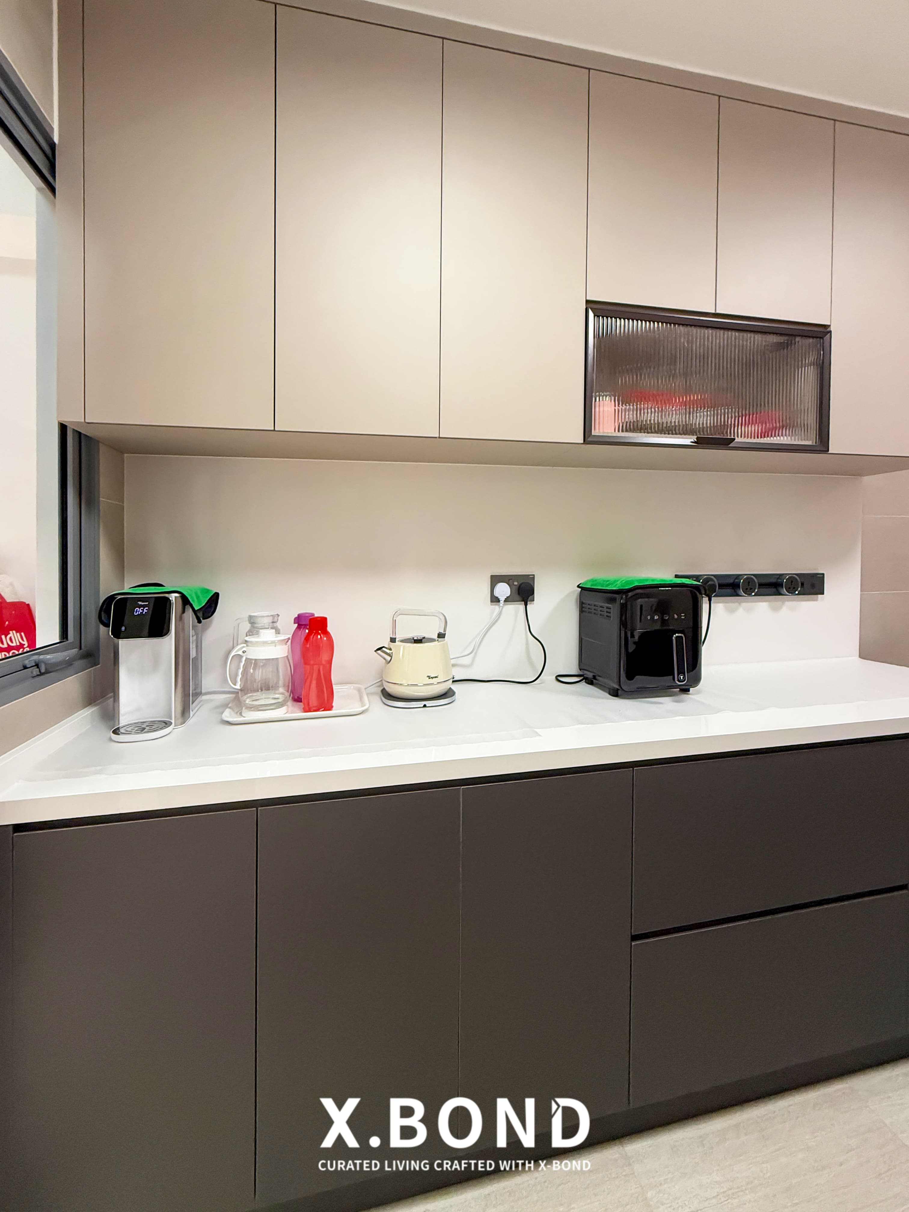 Contemporary Beige & Dark Grey BTO in Tengah Garden Walk