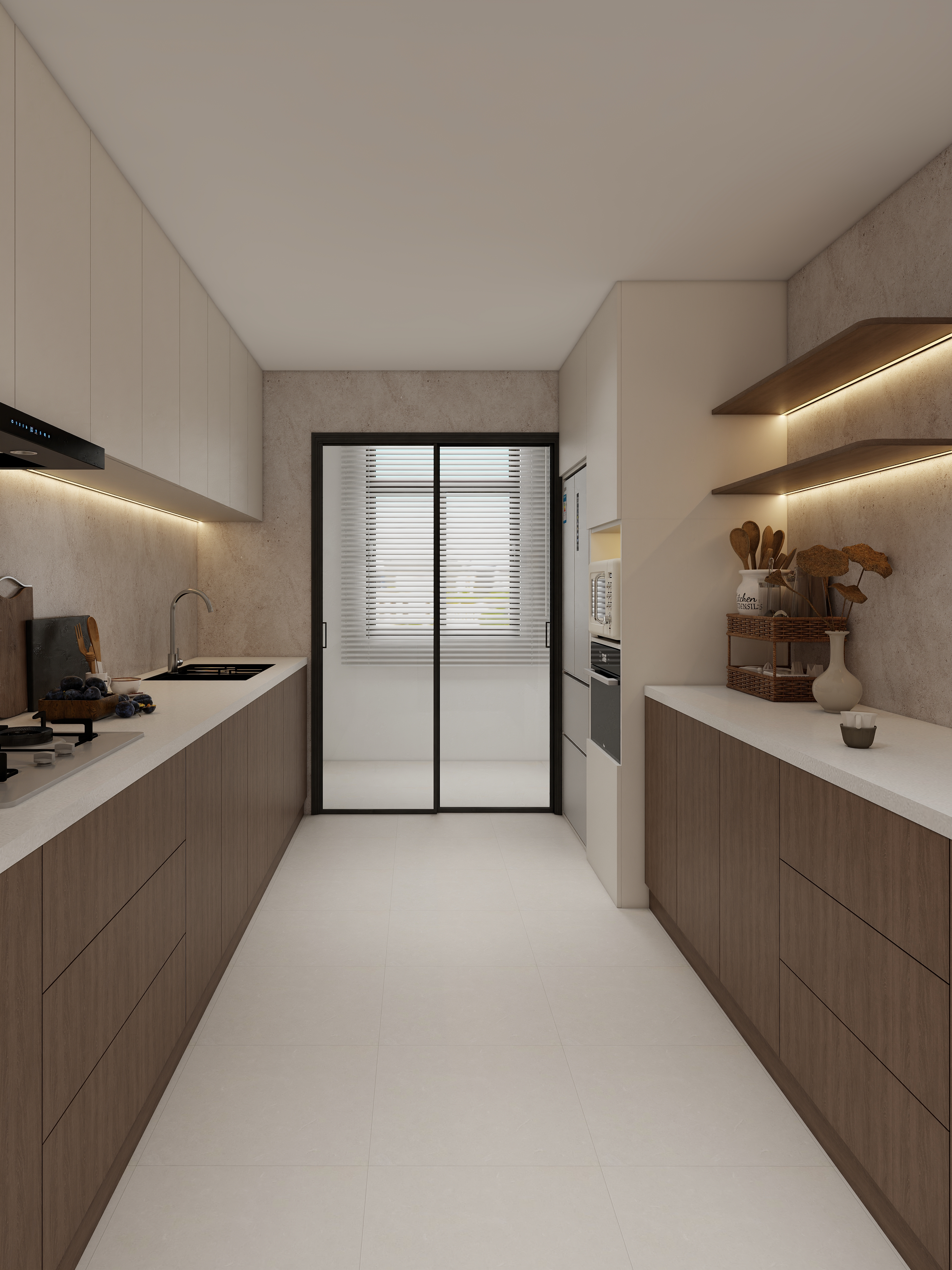 Whole-House Customization 0012: 4-Room BTO at Yishun Boardwalk | Wabi-Sabi Style Design