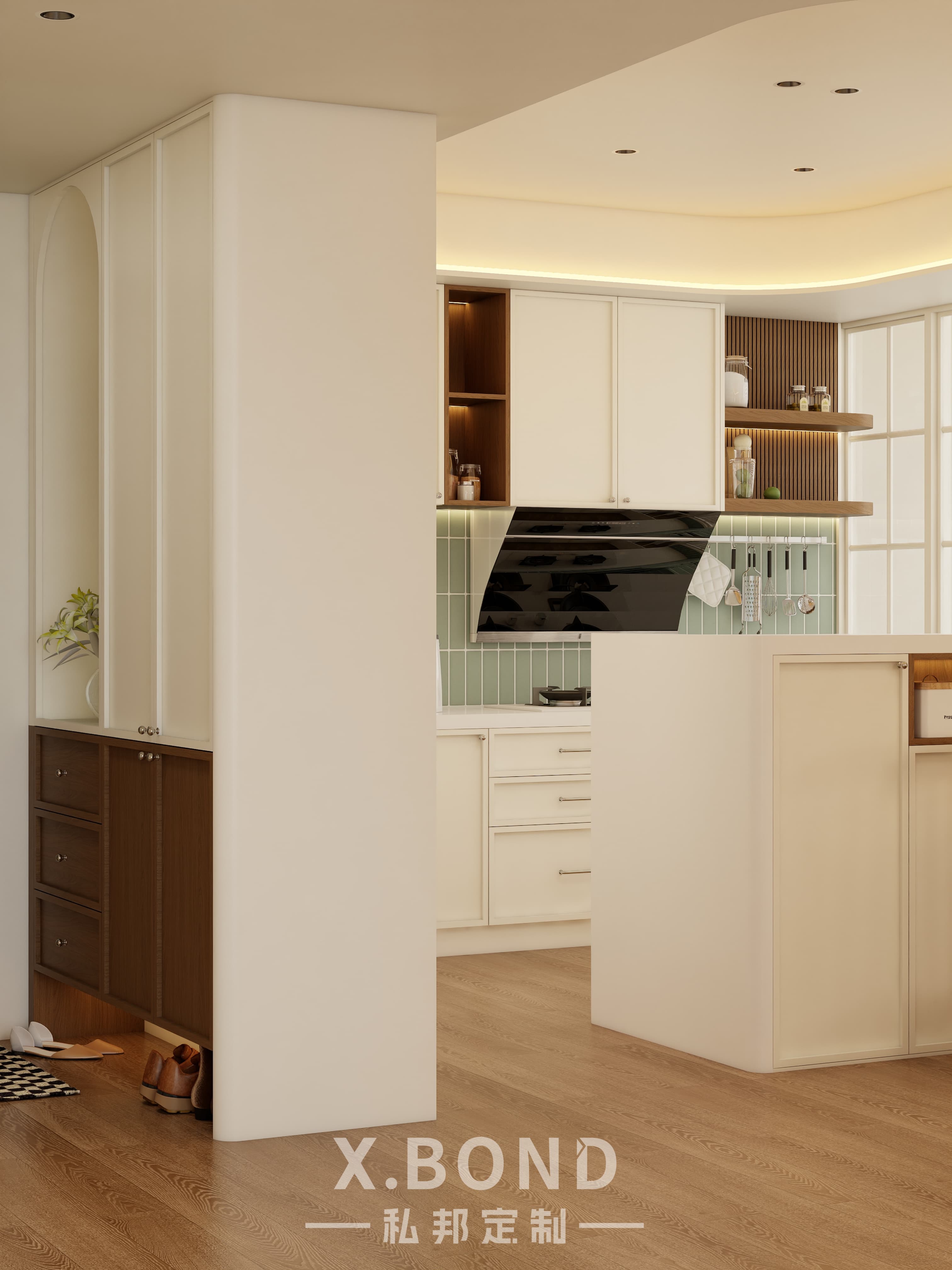 Whole-House Customization 0020: 4-Room BTO at Parc Residences Tengah | French Cream Style Design
