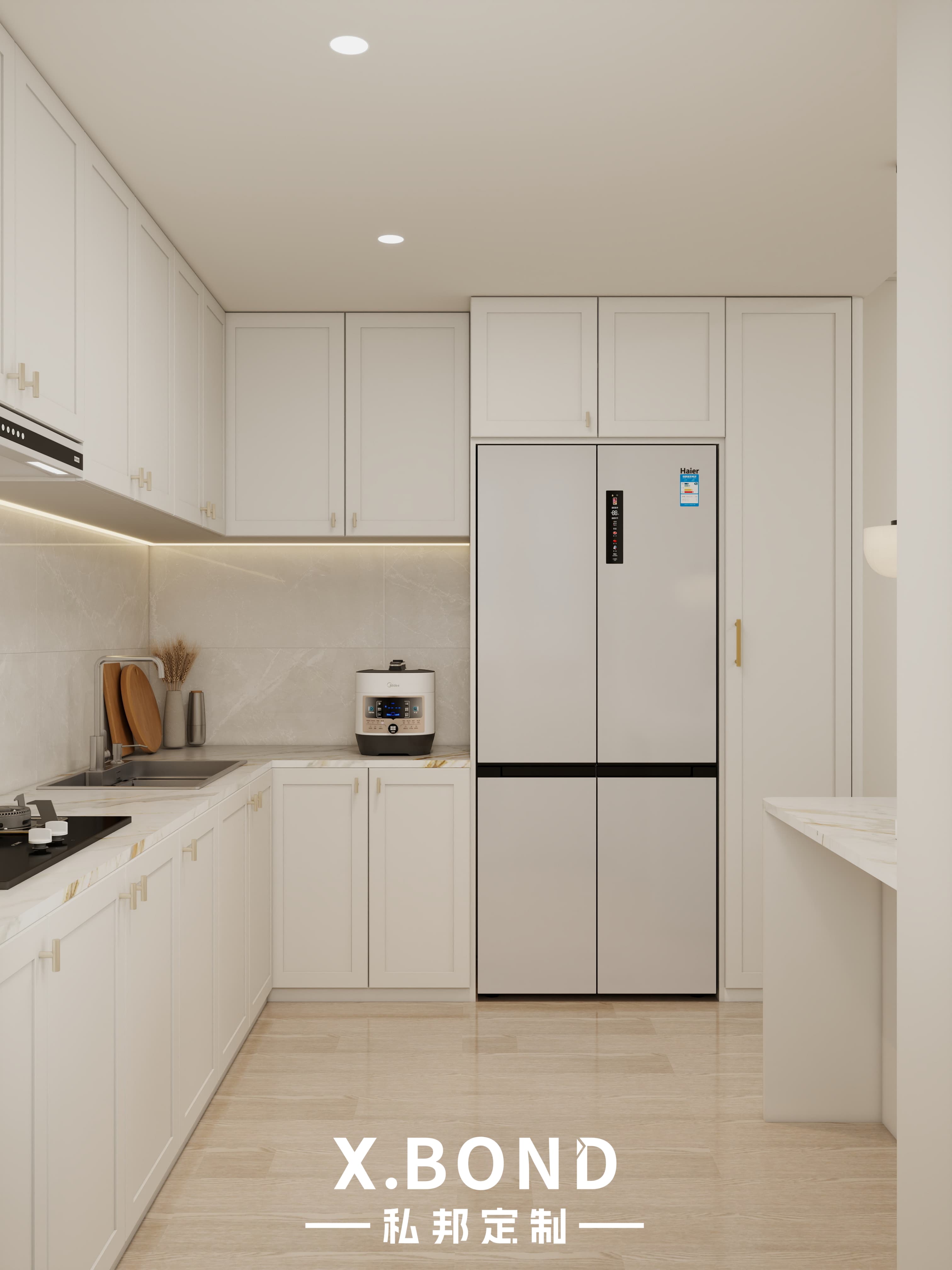 Whole-House Customization 0024: 4-Room BTO at Toh Guan Grove | Modern French Style Design