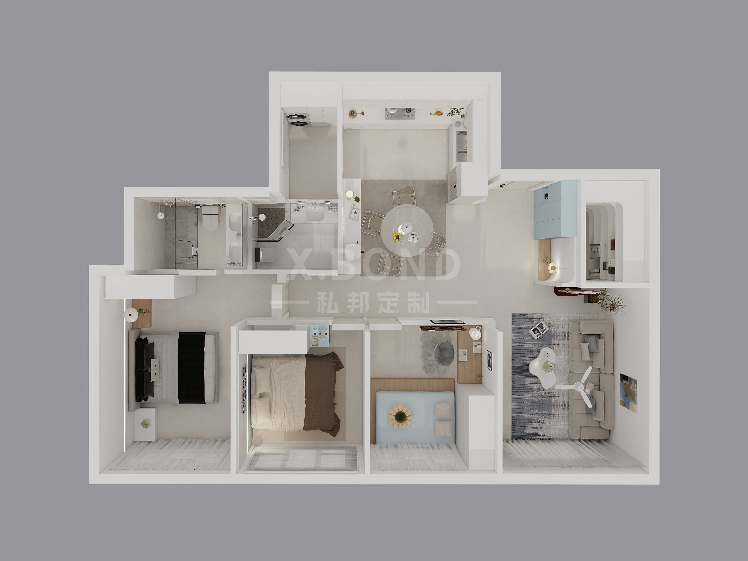 Whole-House Customization 0009: 4-Room BTO at Pasir Ris Costa Grove | Korean Minimalist Design