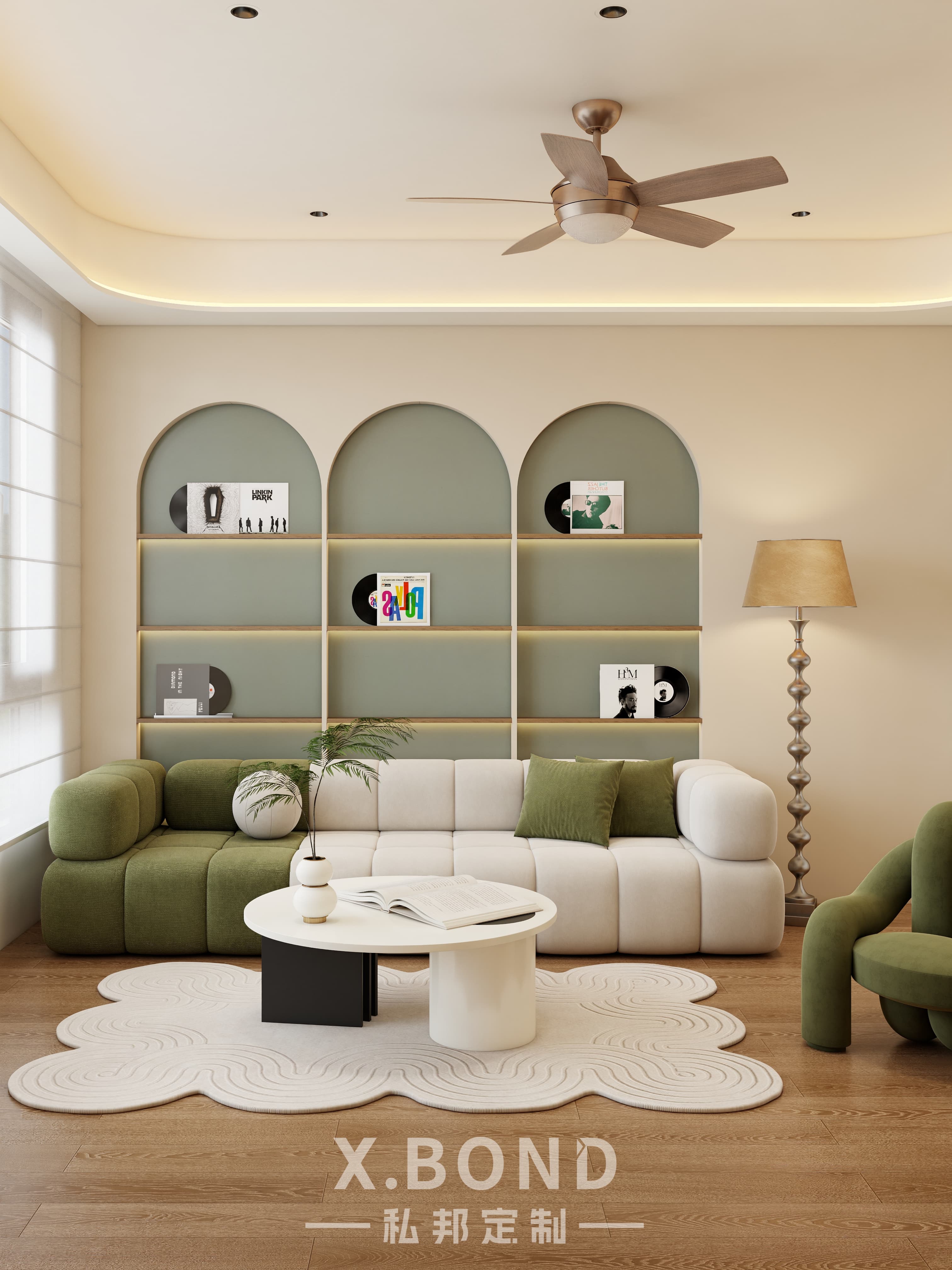 Whole-House Customization 0020: 4-Room BTO at Parc Residences Tengah | French Cream Style Design