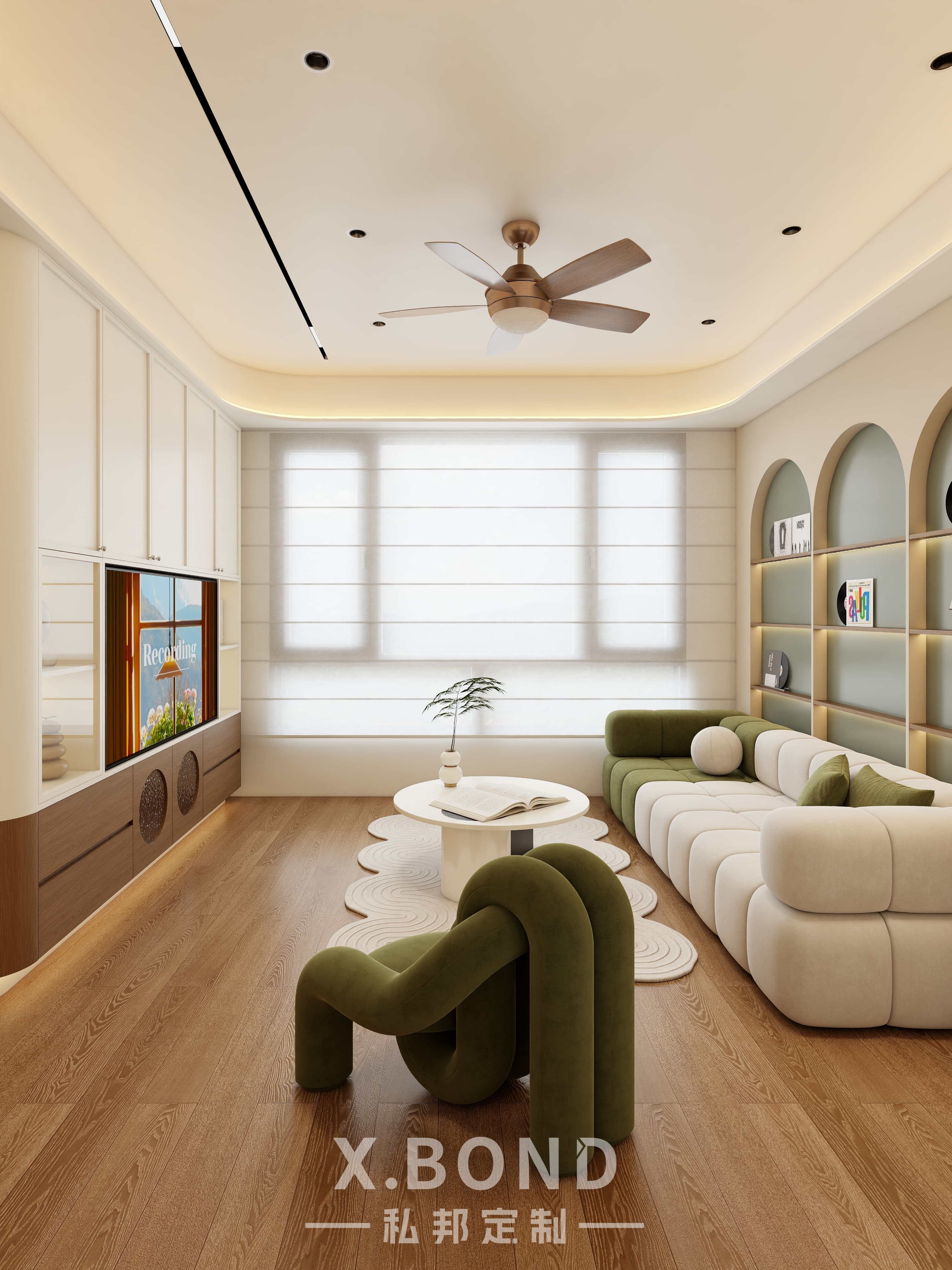 Whole-House Customization 0020: 4-Room BTO at Parc Residences Tengah | French Cream Style Design