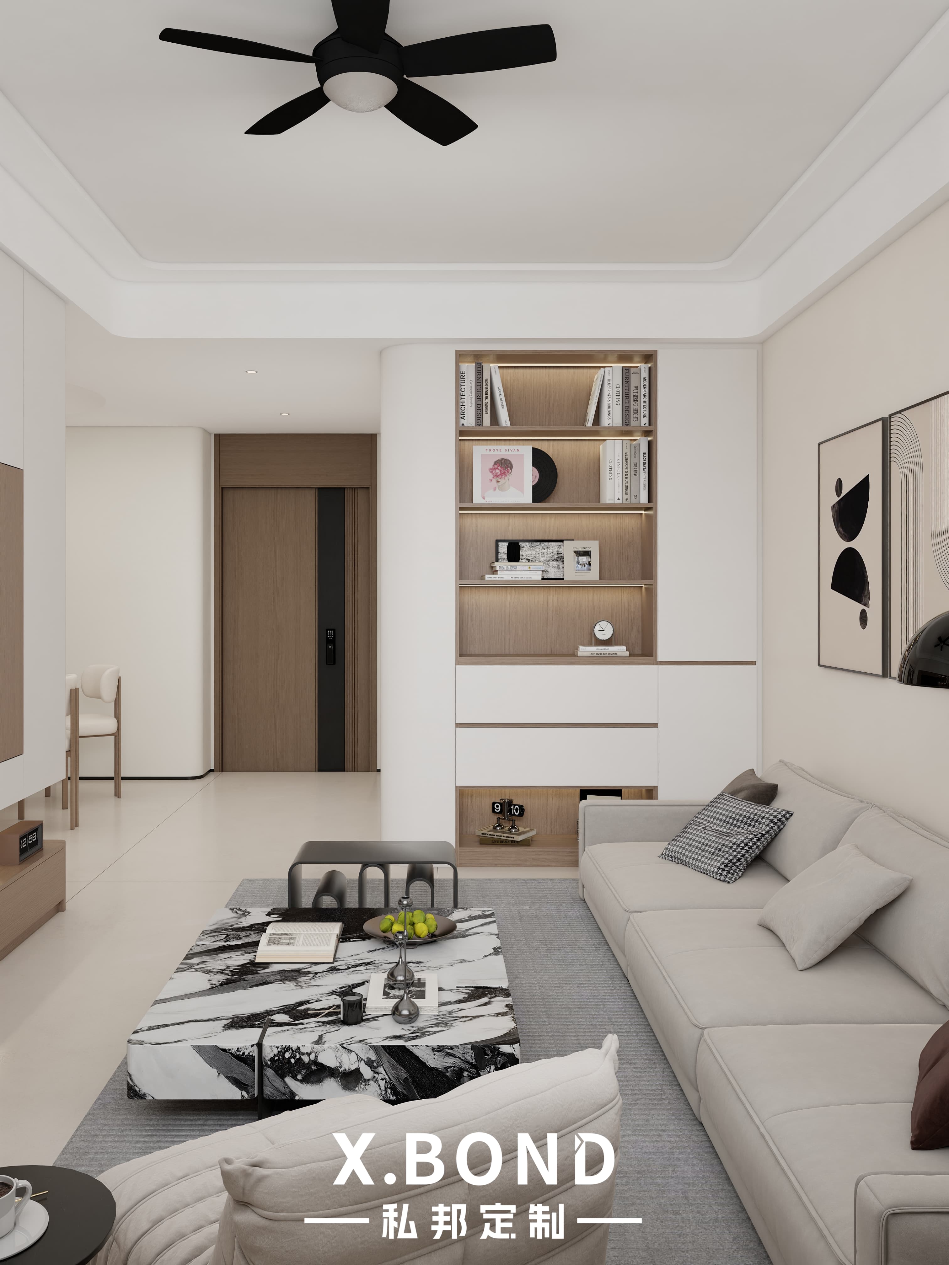 Whole-House Customization 0025: 4-Room BTO at MacPherson Weave | Modern Minimalist Style Design