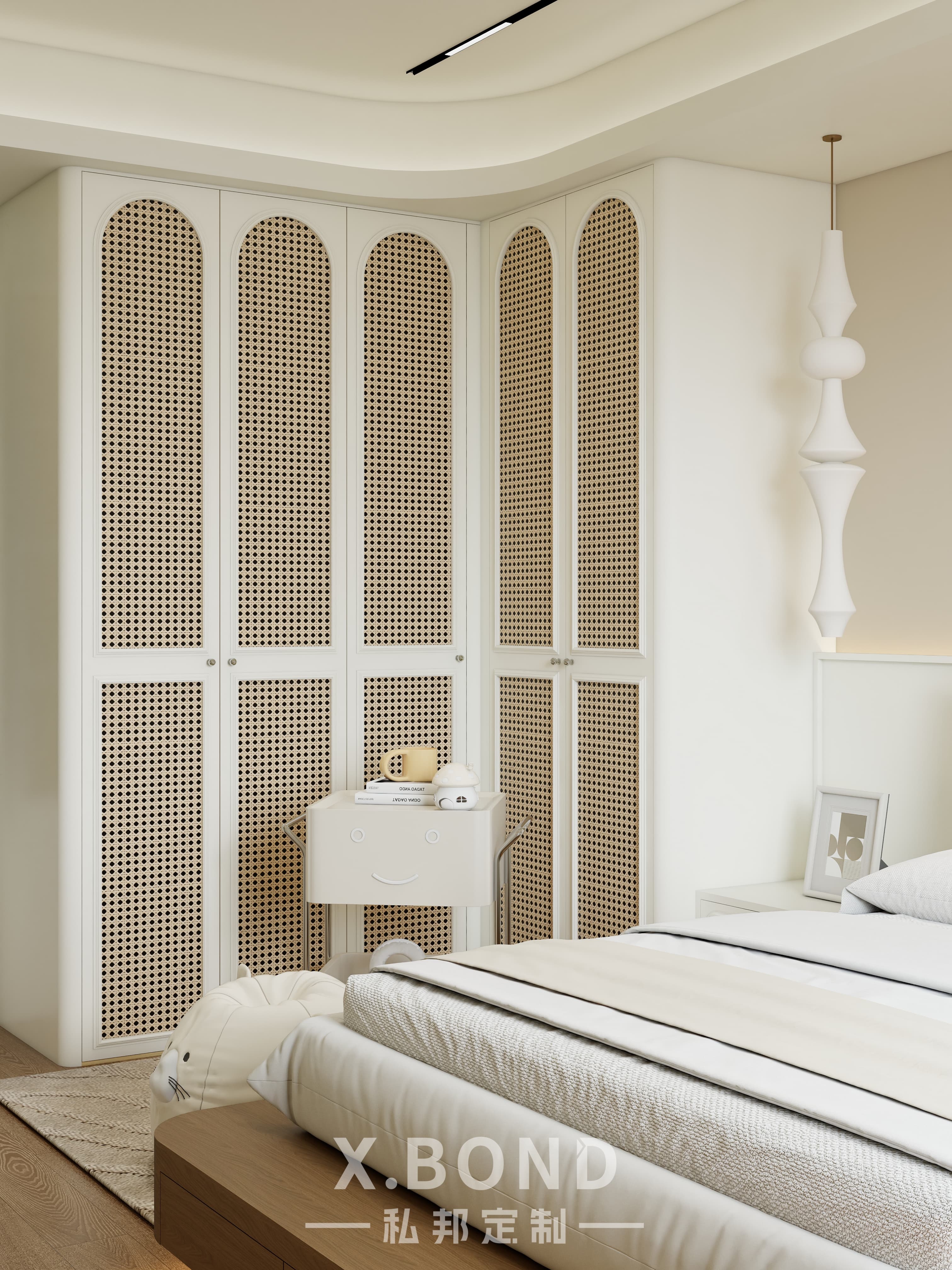 Whole-House Customization 0020: 4-Room BTO at Parc Residences Tengah | French Cream Style Design