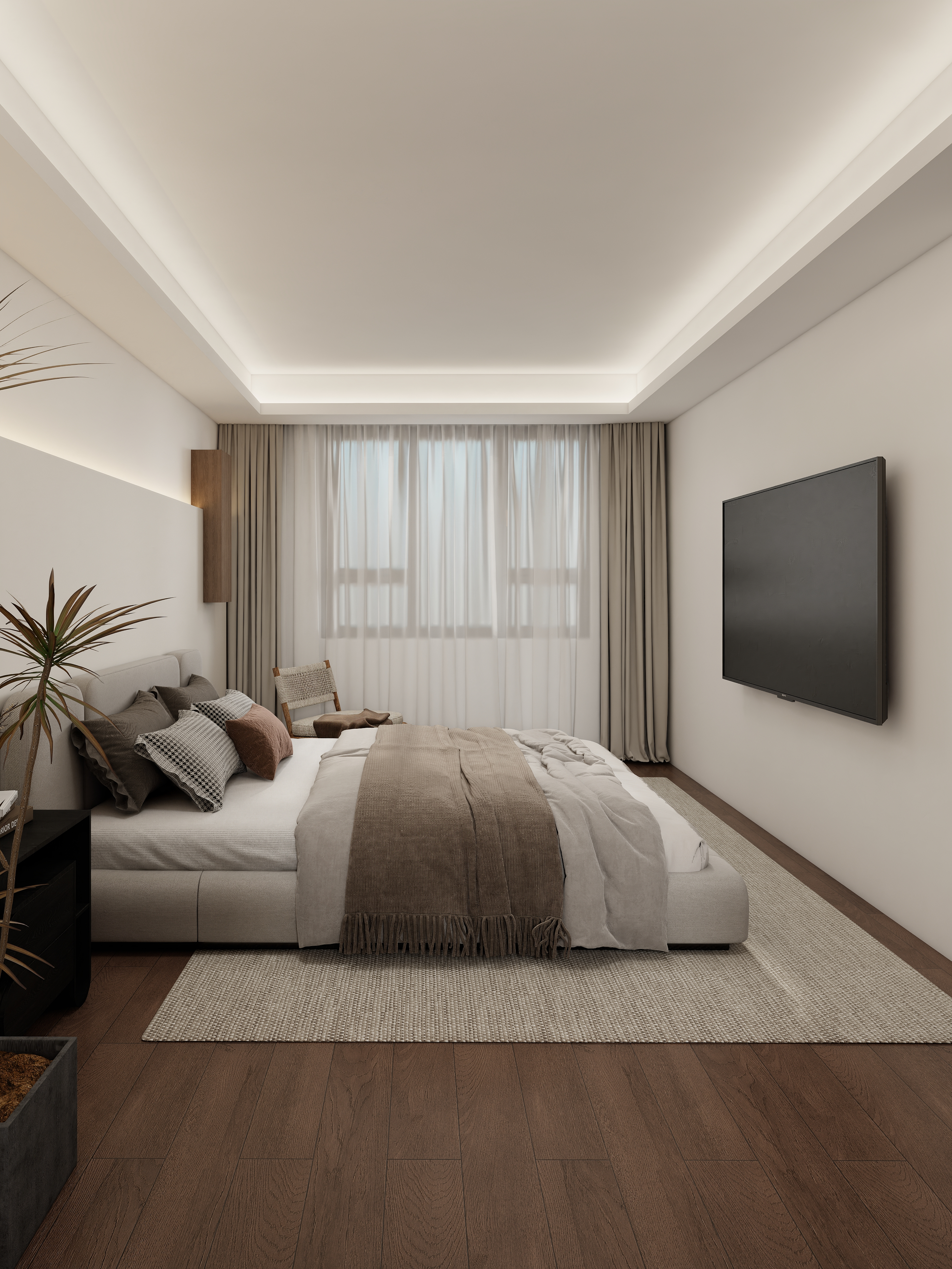 Whole-House Customization 0012: 4-Room BTO at Yishun Boardwalk | Wabi-Sabi Style Design