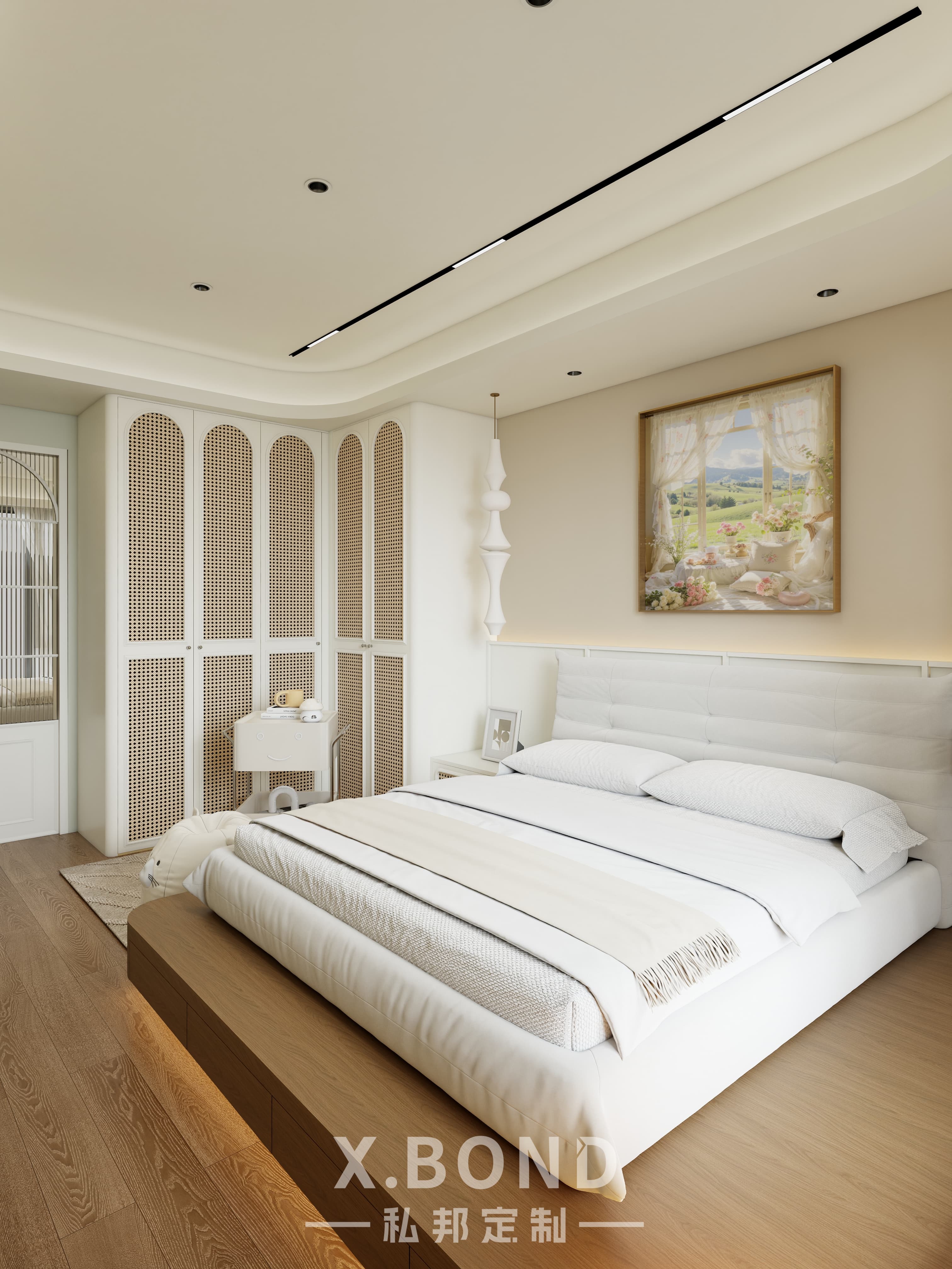 Whole-House Customization 0020: 4-Room BTO at Parc Residences Tengah | French Cream Style Design