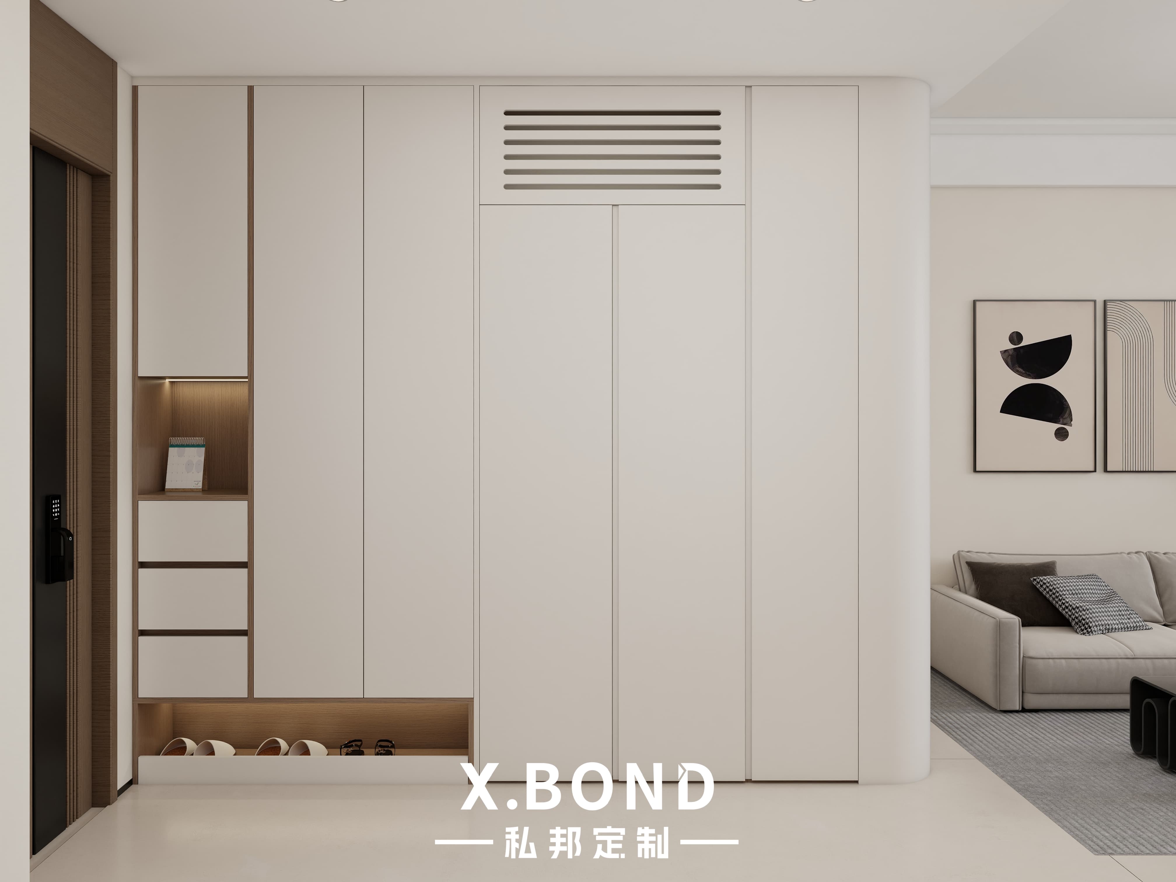 Entryway/Shoe Cabinet 0031