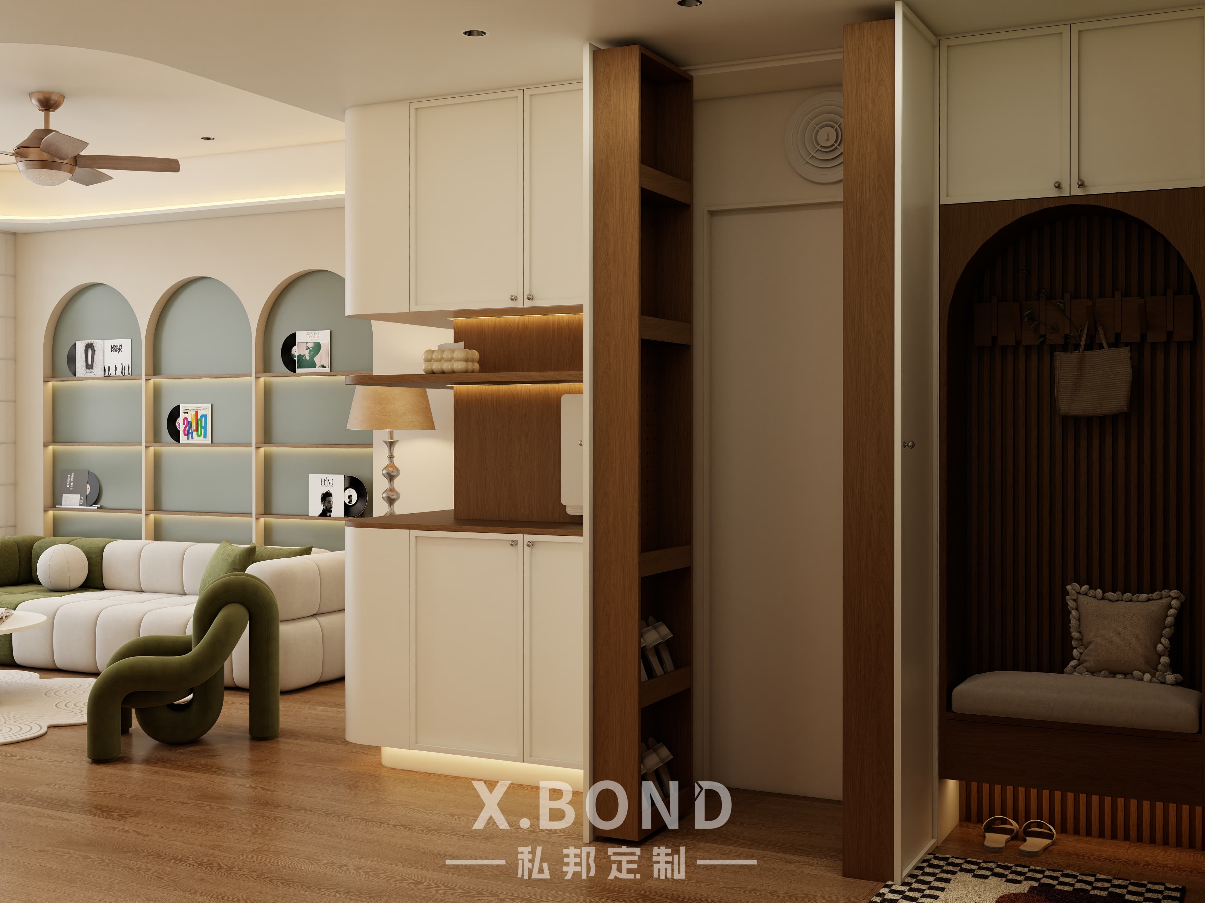 Entryway/Shoe Cabinet 0021