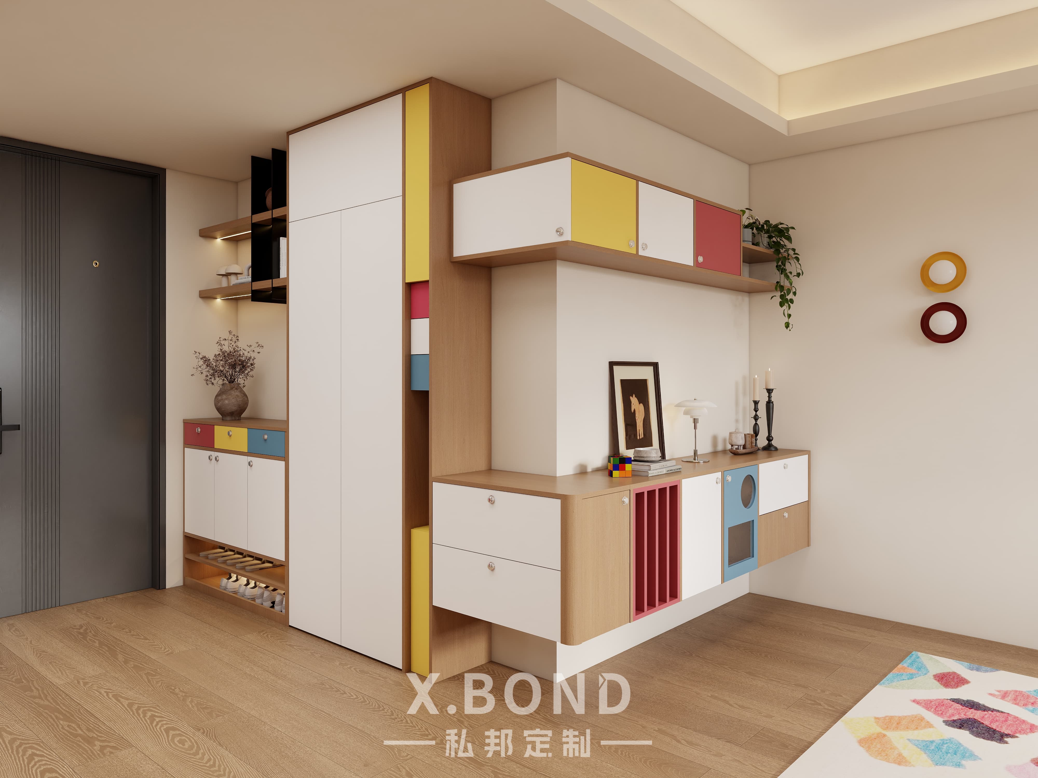 Entryway/Shoe Cabinet 0009